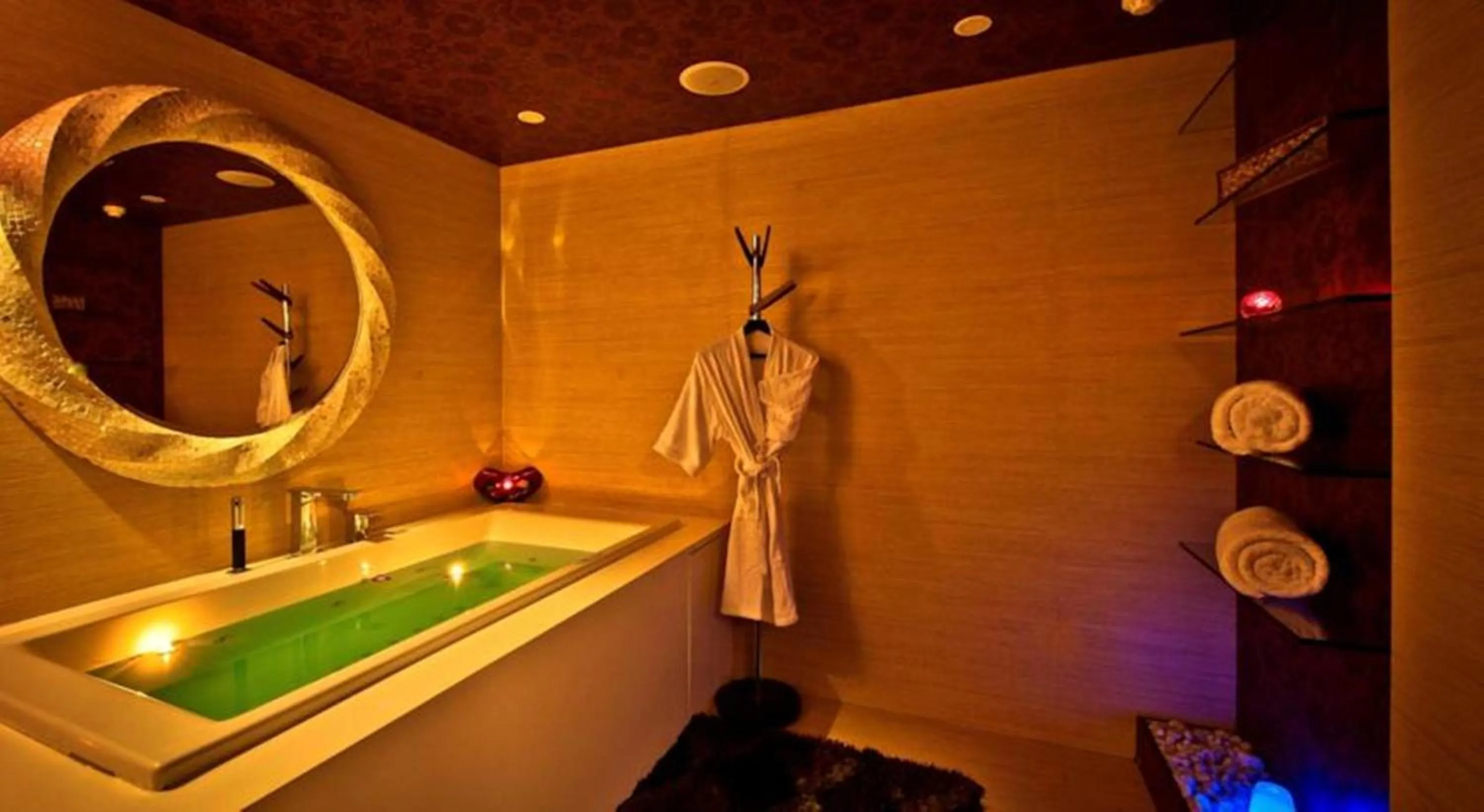 Steam room in Ramada by Wyndham Chennai Egmore