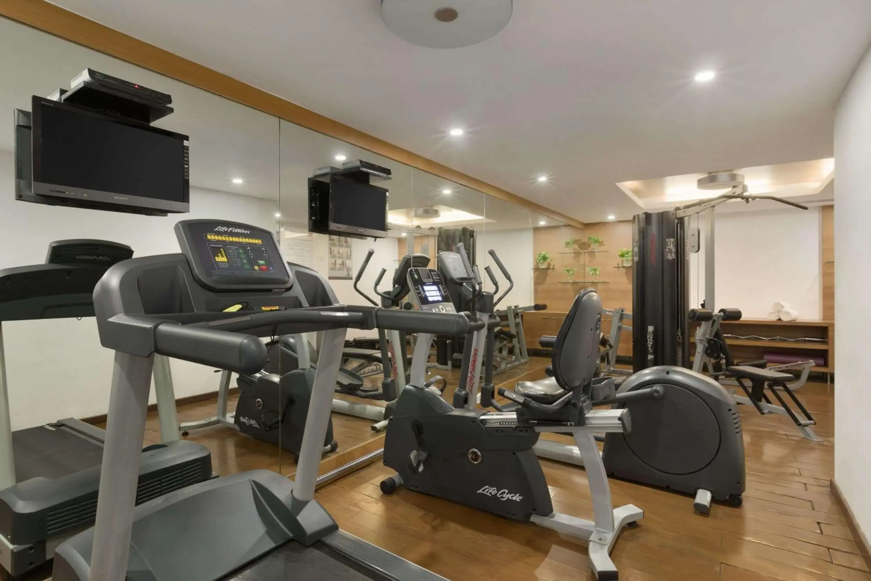 Fitness centre/facilities in Ramada by Wyndham Chennai Egmore Fitness centre/facilities in Ramada by Wyndham Chennai Egmore