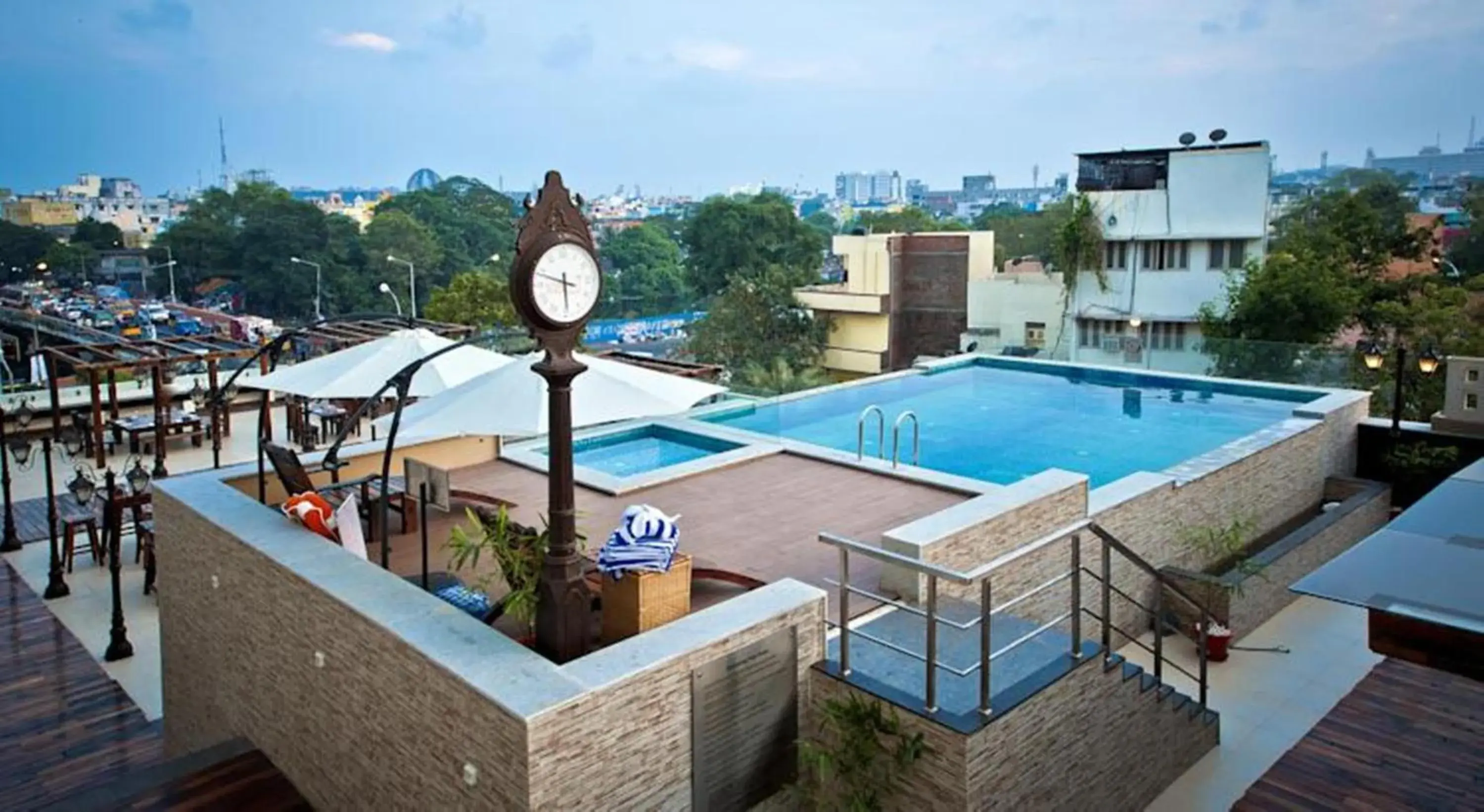 Swimming pool in Ramada by Wyndham Chennai Egmore Swimming pool in Ramada by Wyndham Chennai Egmore