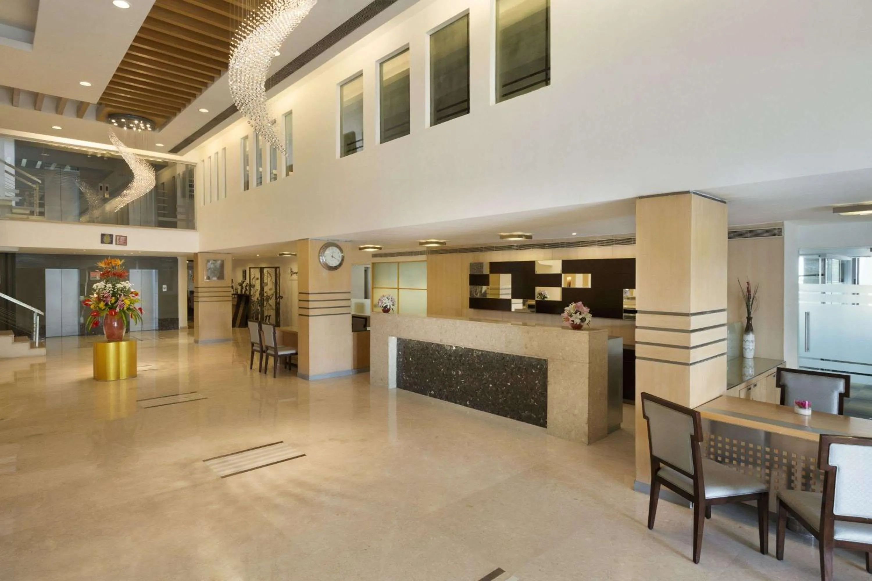 Lobby or reception in Ramada by Wyndham Chennai Egmore