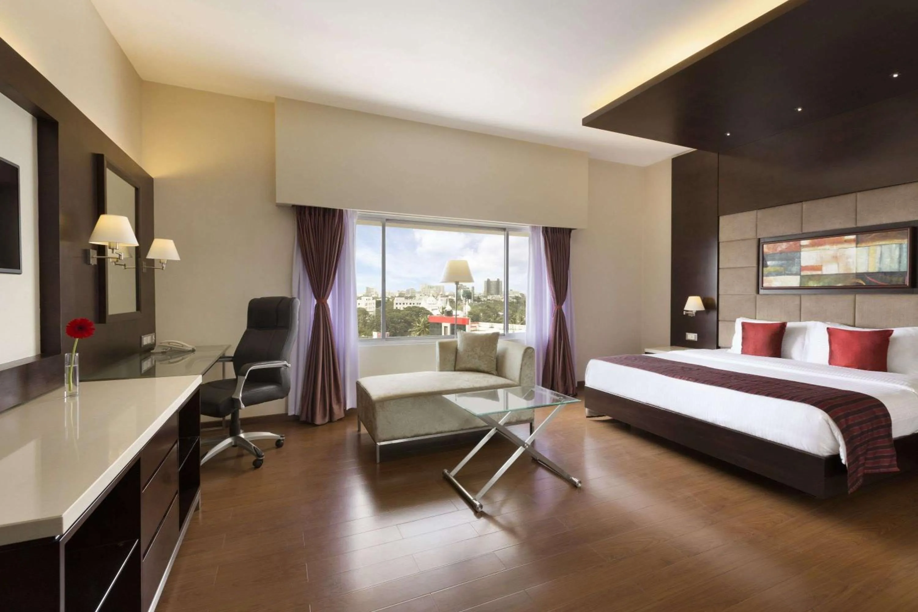 Photo of the whole room, Bed in Ramada by Wyndham Chennai Egmore