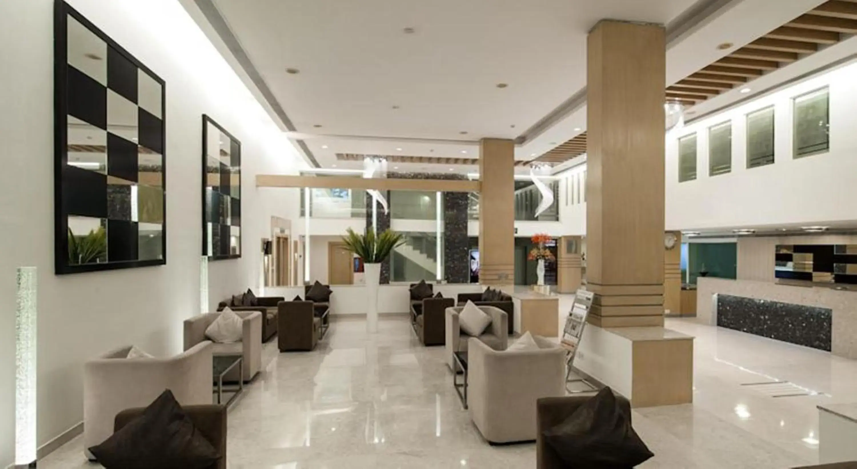 Lobby or reception in Ramada by Wyndham Chennai Egmore Lobby or reception in Ramada by Wyndham Chennai Egmore
