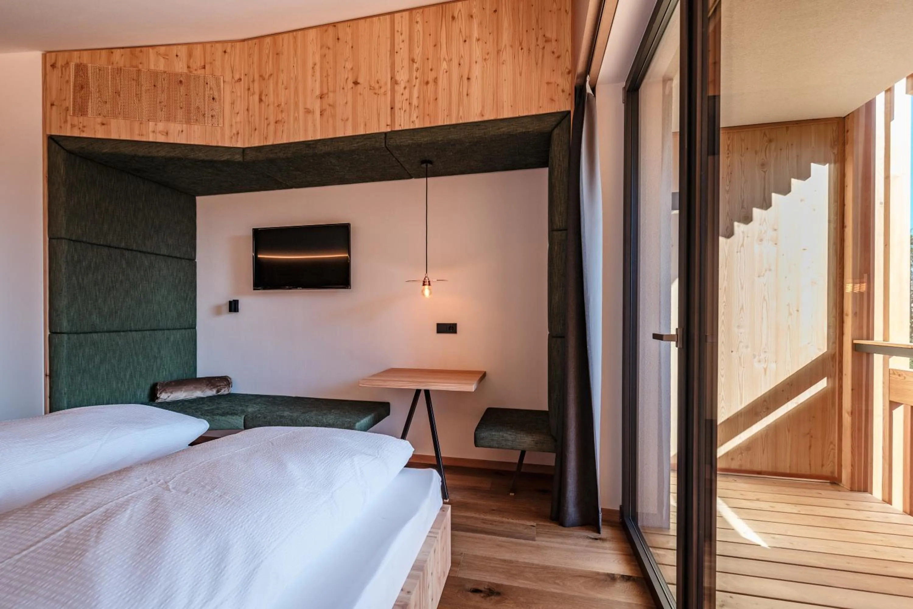 Photo of the whole room, Bed in Oberhauser Hütte Rodenecker - Lüsner Alm