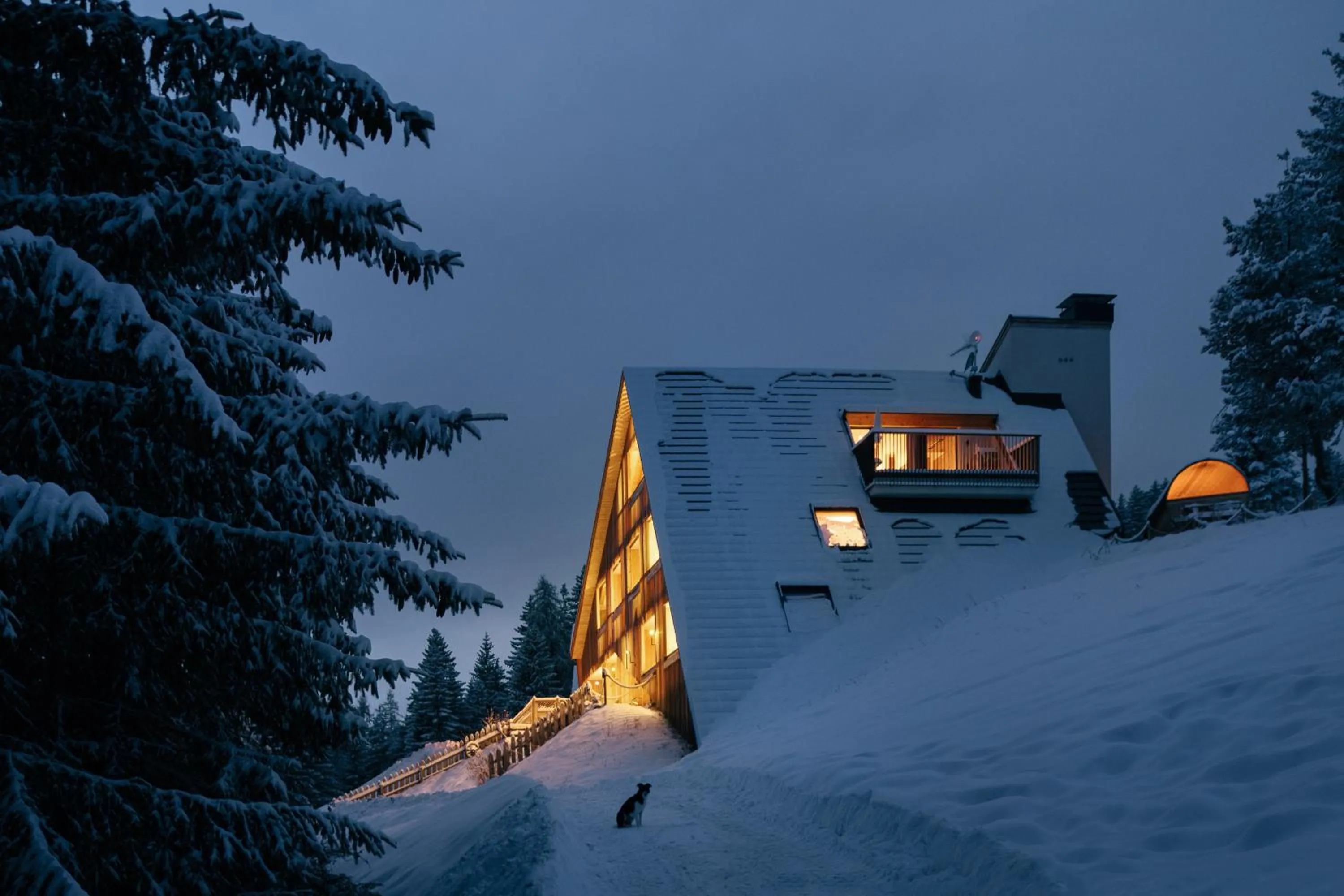 Property building in Oberhauser Hütte Rodenecker - Lüsner Alm
