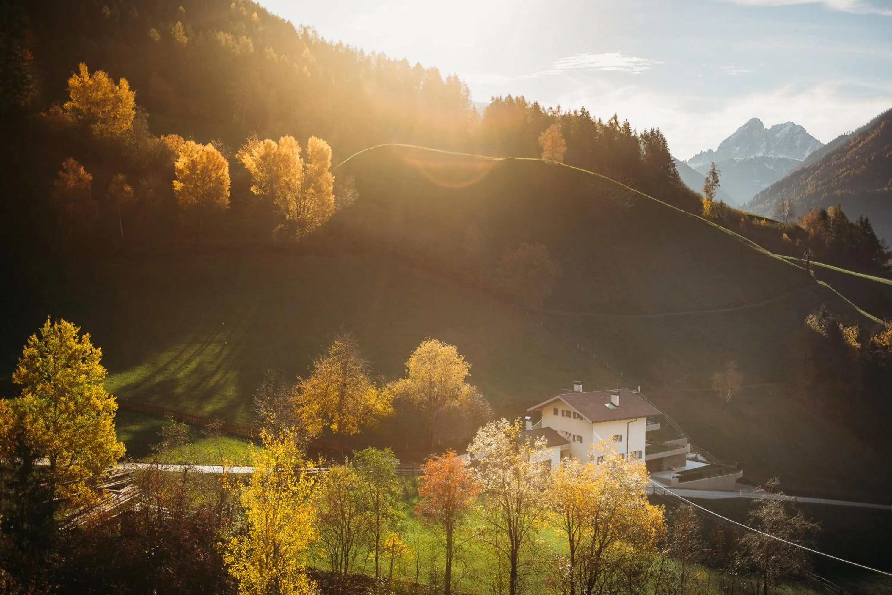 Natural landscape in Oberhauser Hütte Rodenecker - Lüsner Alm