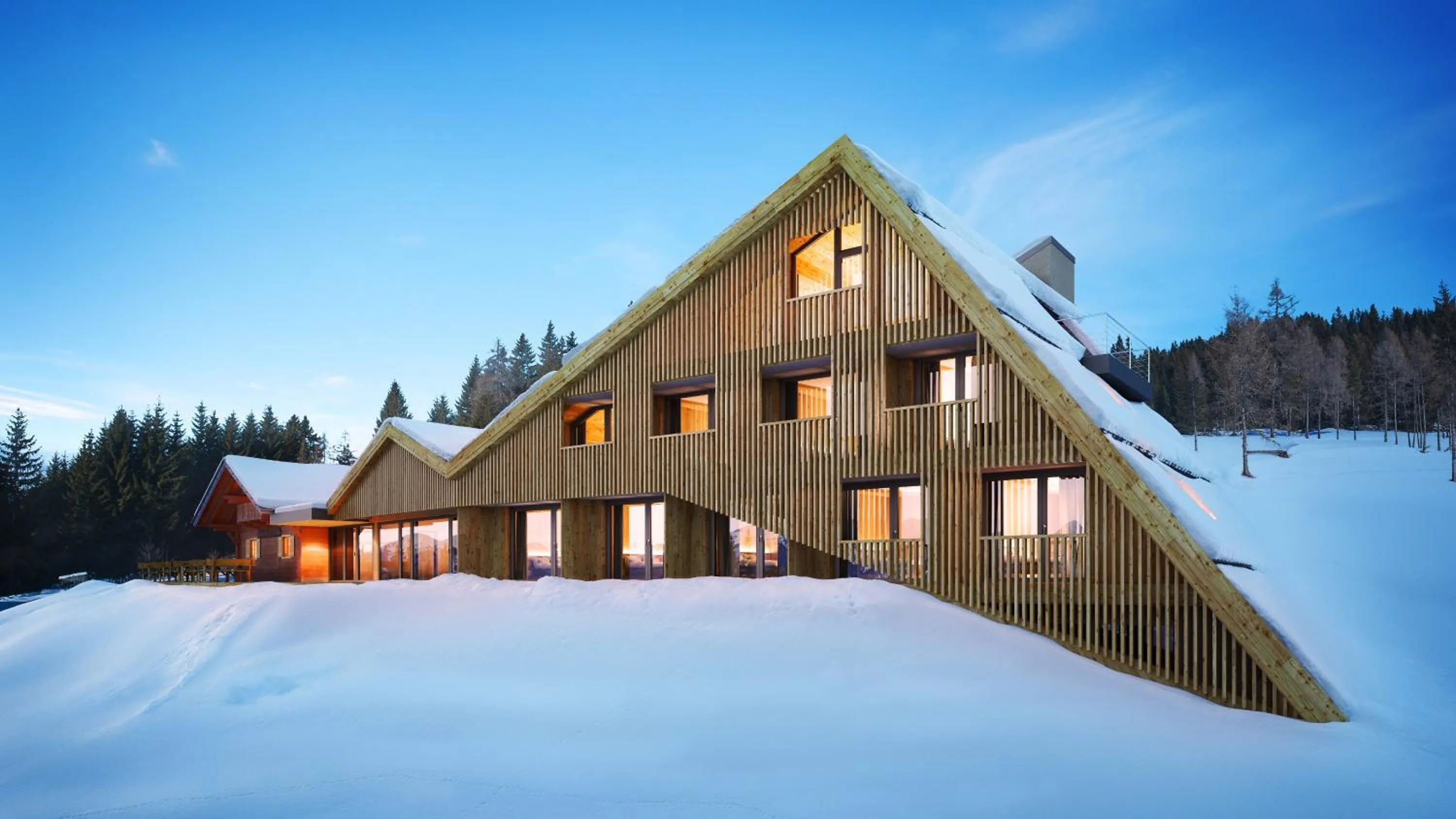Property building in Oberhauser Hütte Rodenecker - Lüsner Alm