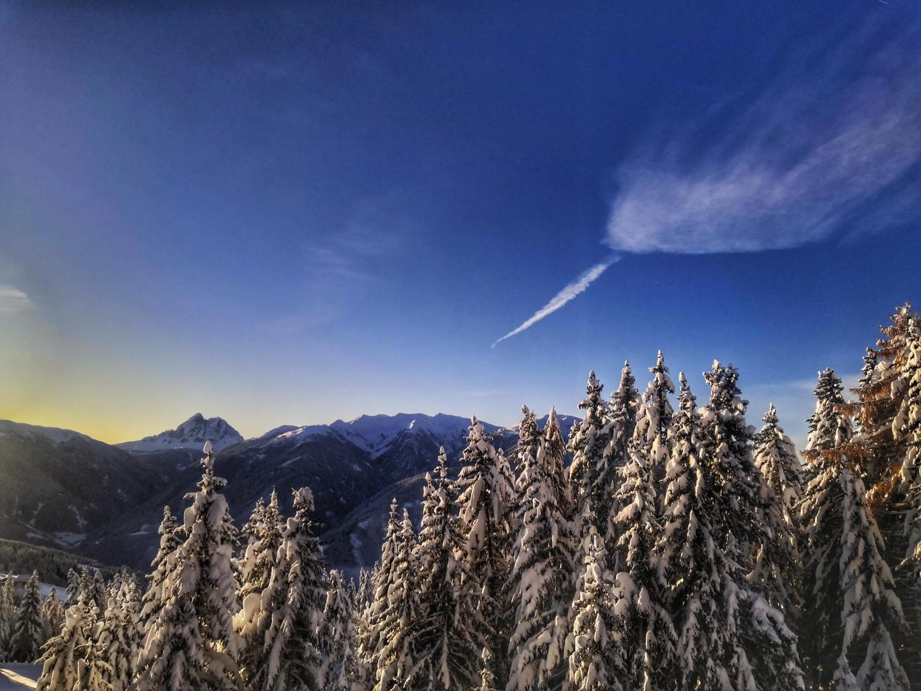 Natural landscape in Oberhauser Hütte Rodenecker - Lüsner Alm