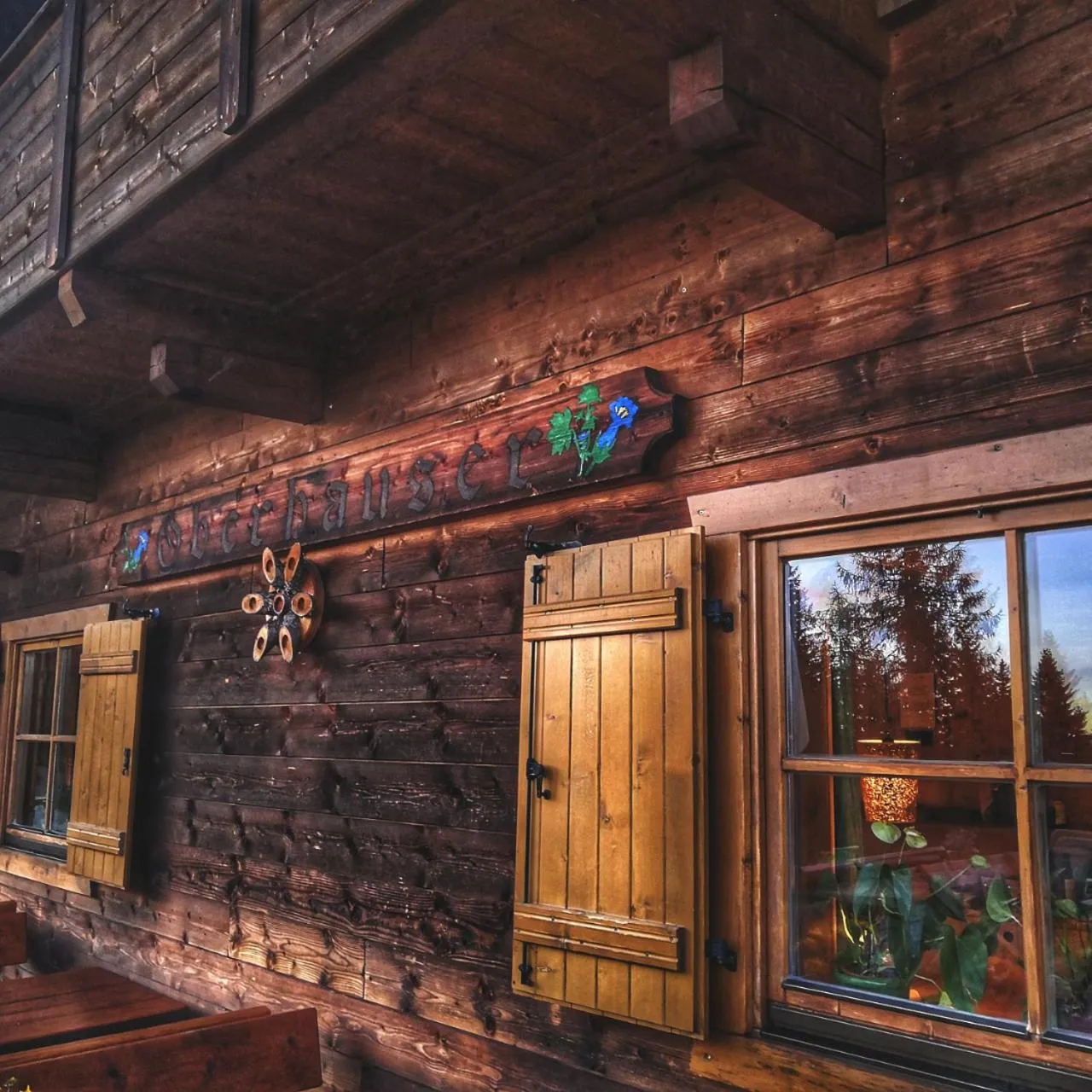 Facade/entrance in Oberhauser Hütte Rodenecker - Lüsner Alm