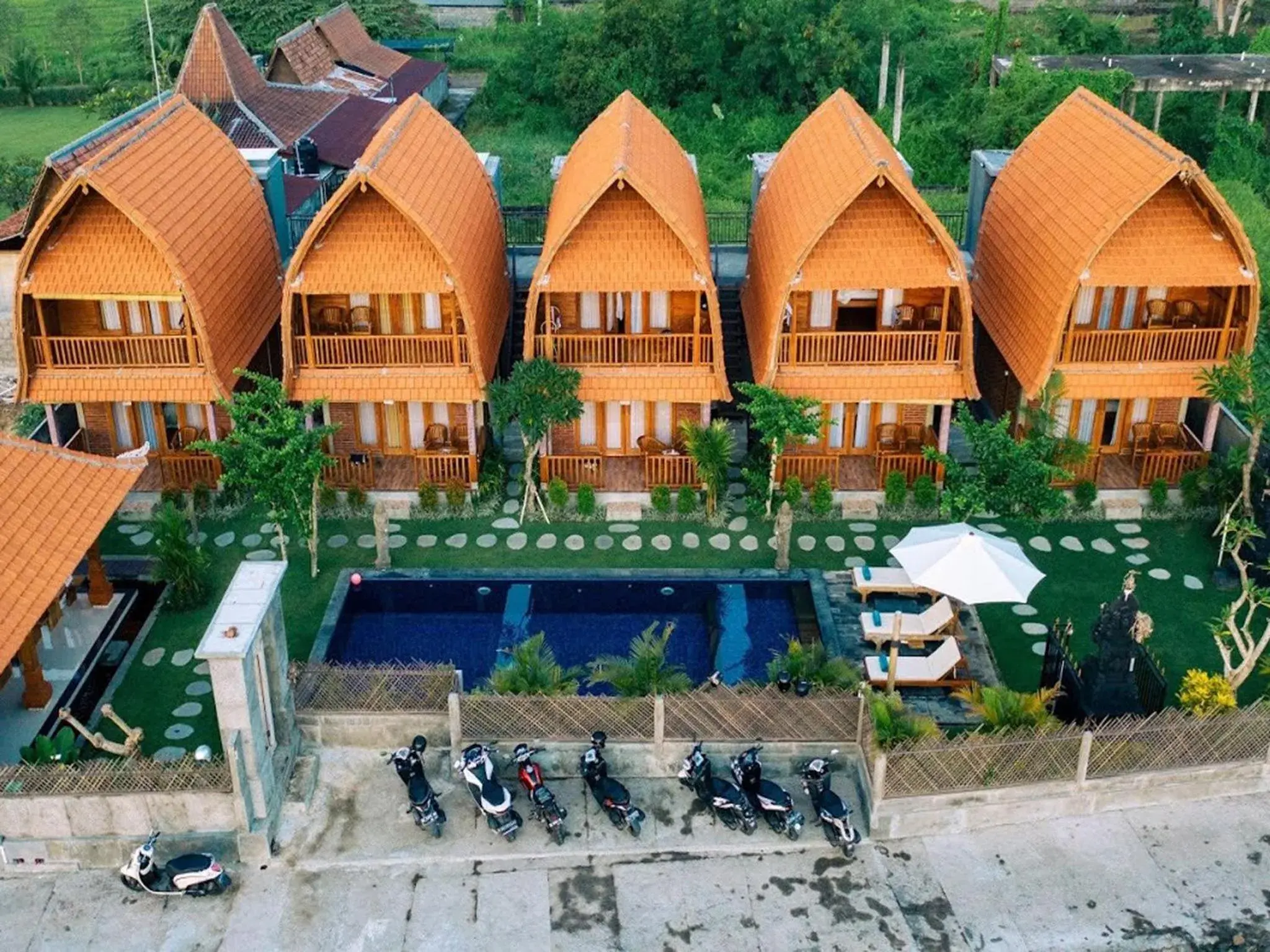 Property building in D'jineng Rice Terrace Canggu Property building in D'jineng Rice Terrace Canggu