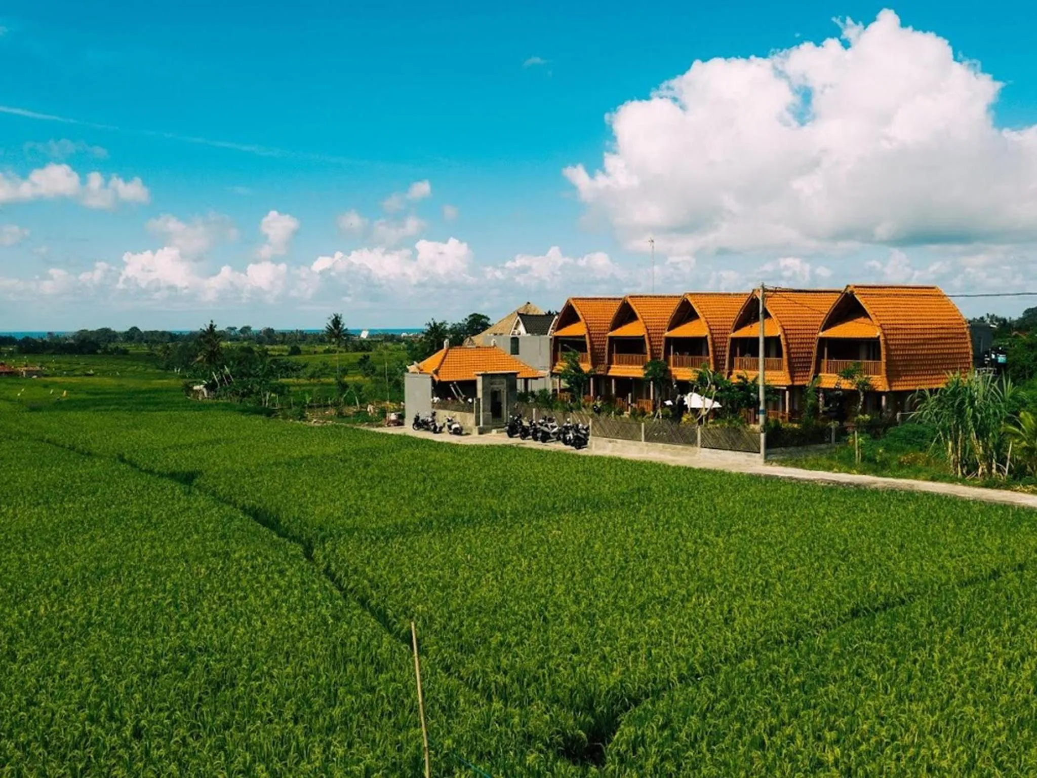 Property building in D'jineng Rice Terrace Canggu