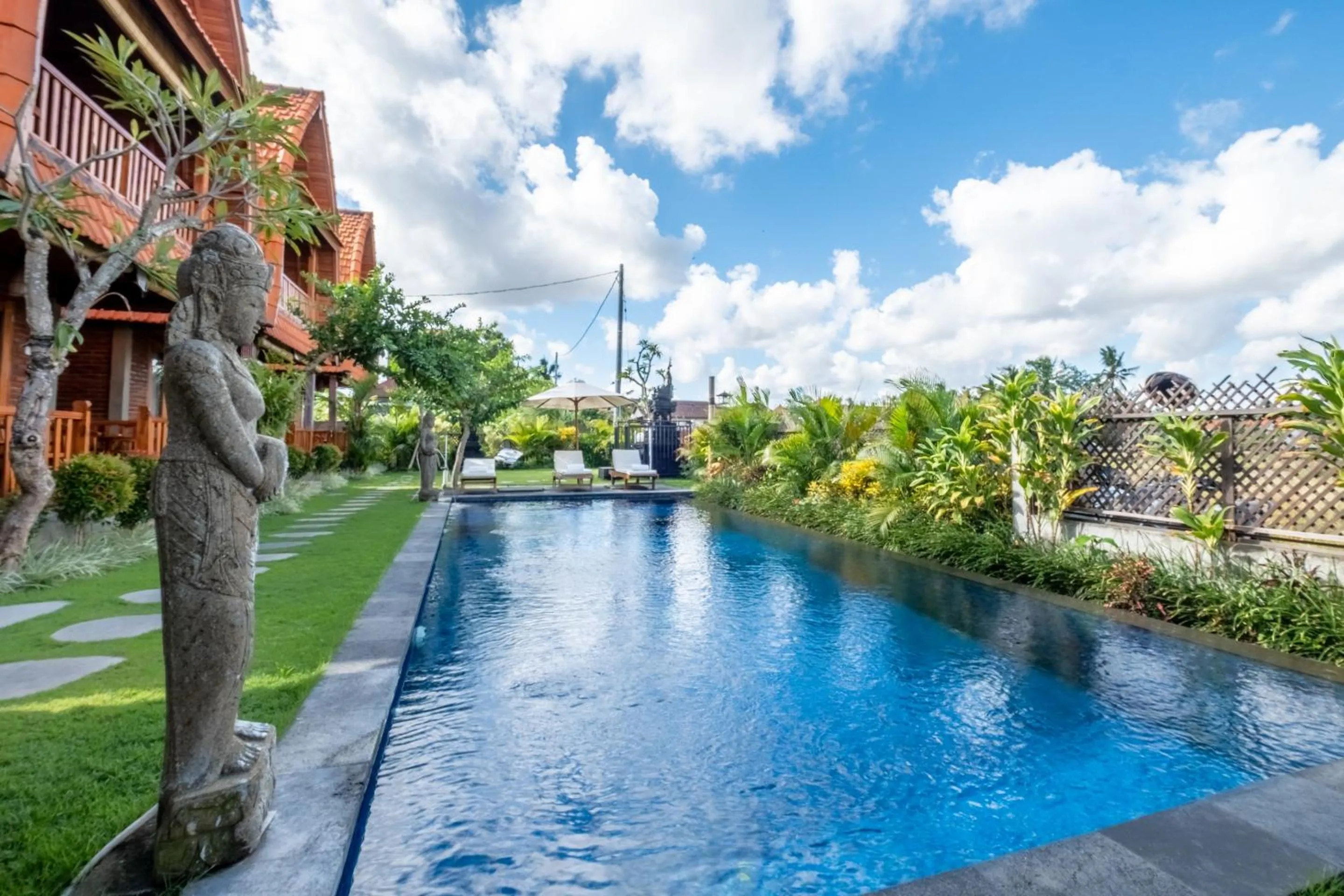 Swimming pool in D'jineng Rice Terrace Canggu