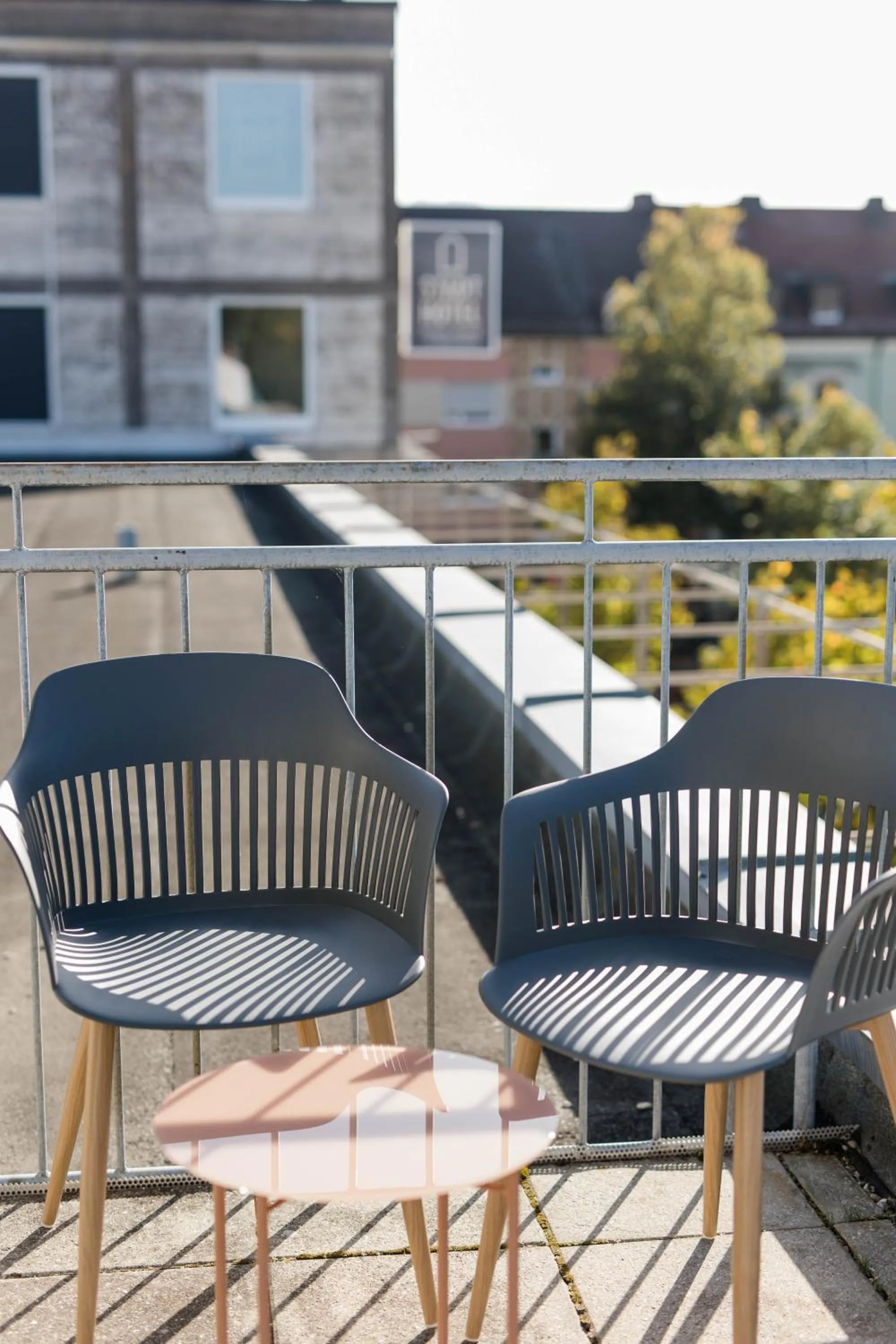 Balcony/Terrace in Stadthotel Freilassing