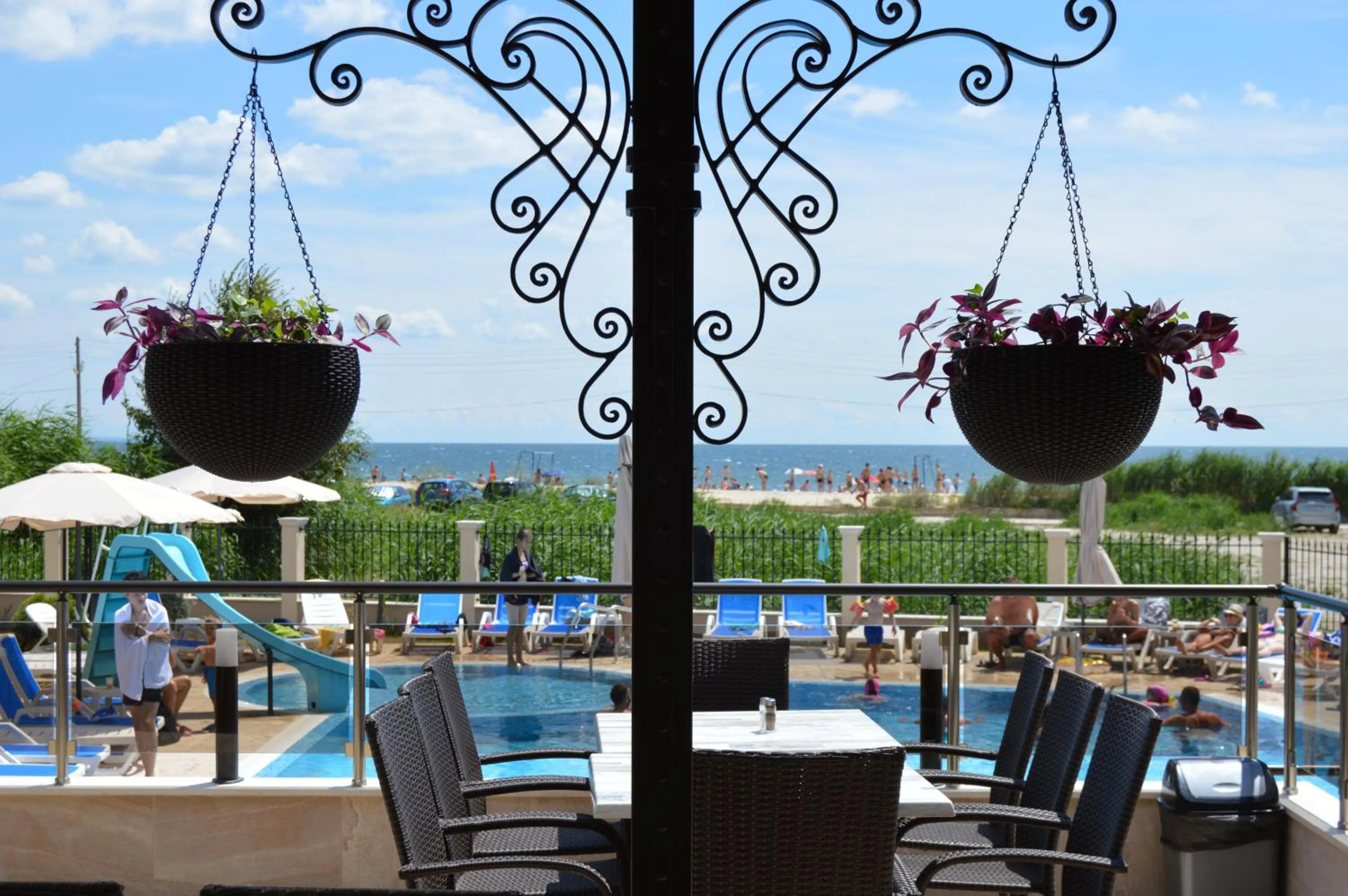 Patio in Veramar Hotel - All Inclusive & Free Beach