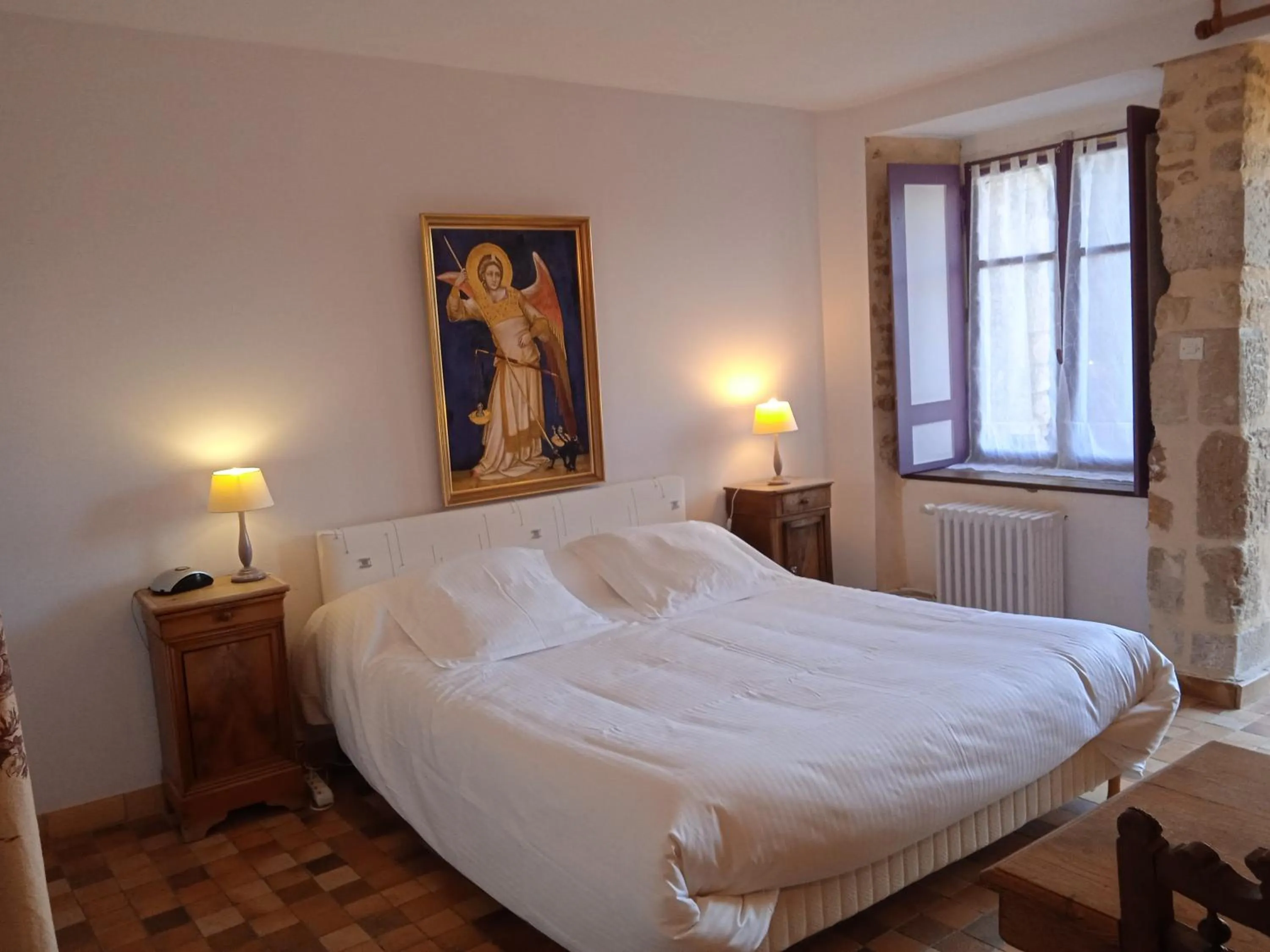 Bed in Le Vieux Chateau