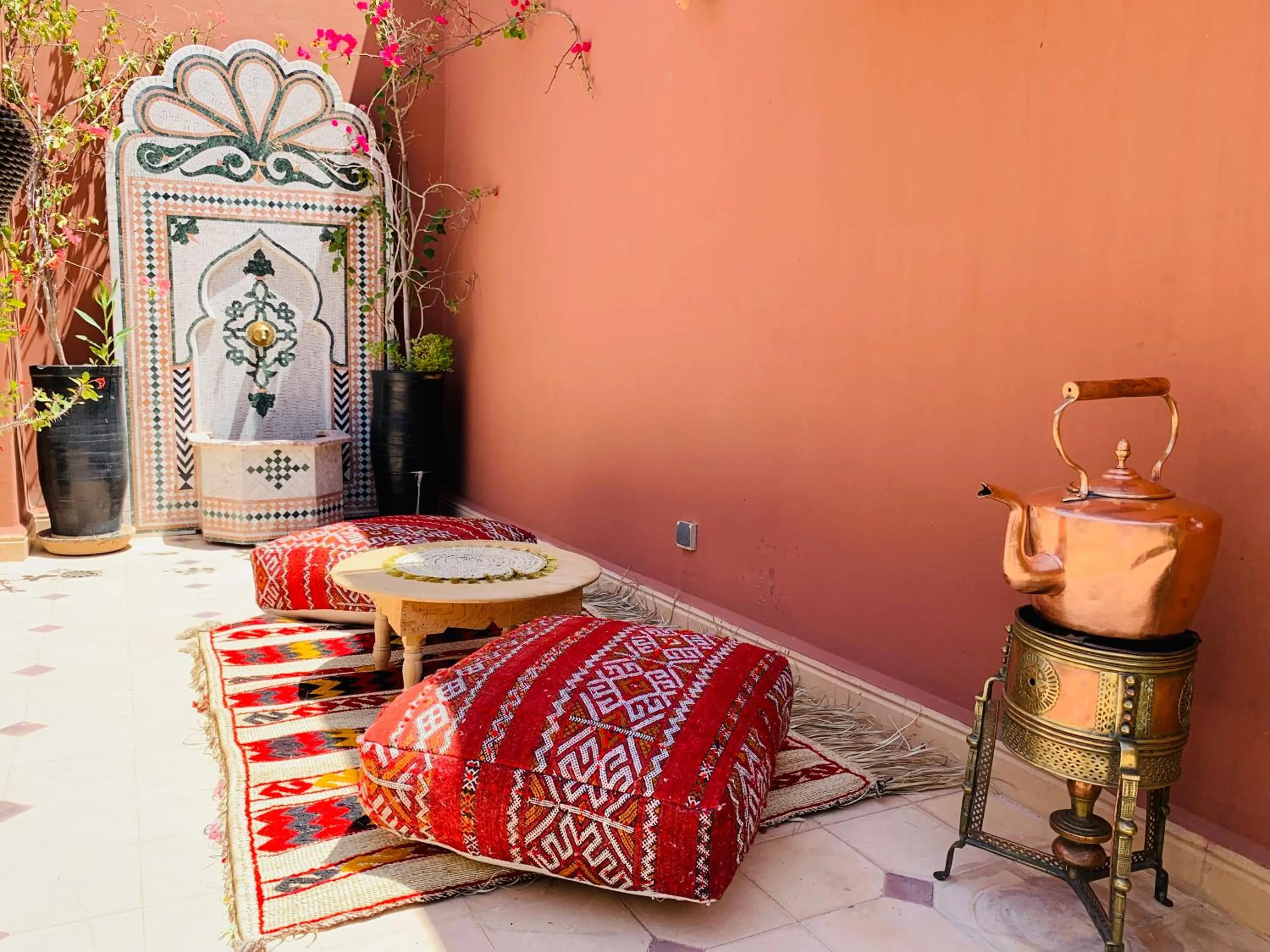 Decorative detail in Dar Pamella