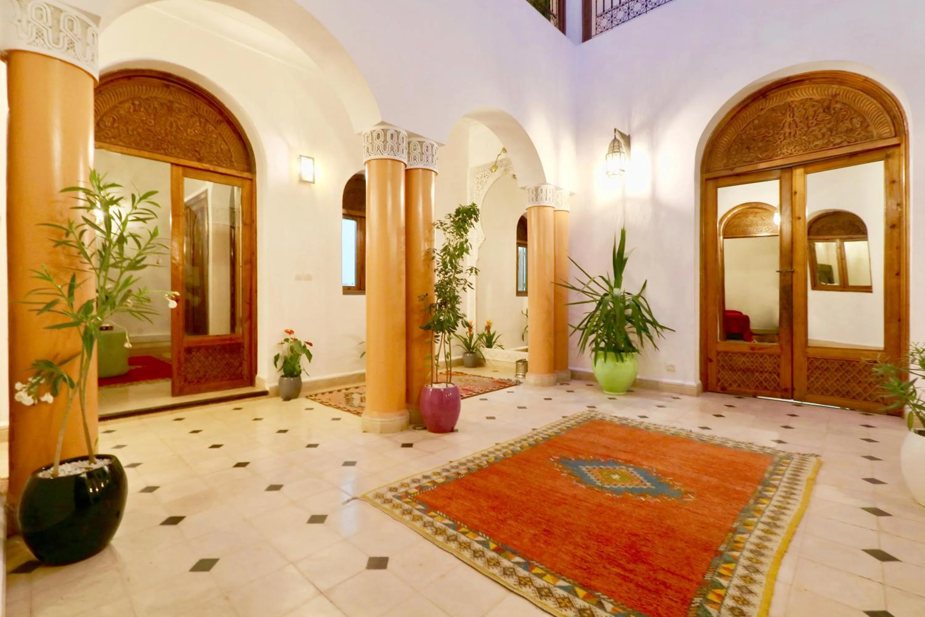 Lobby or reception in Dar Pamella