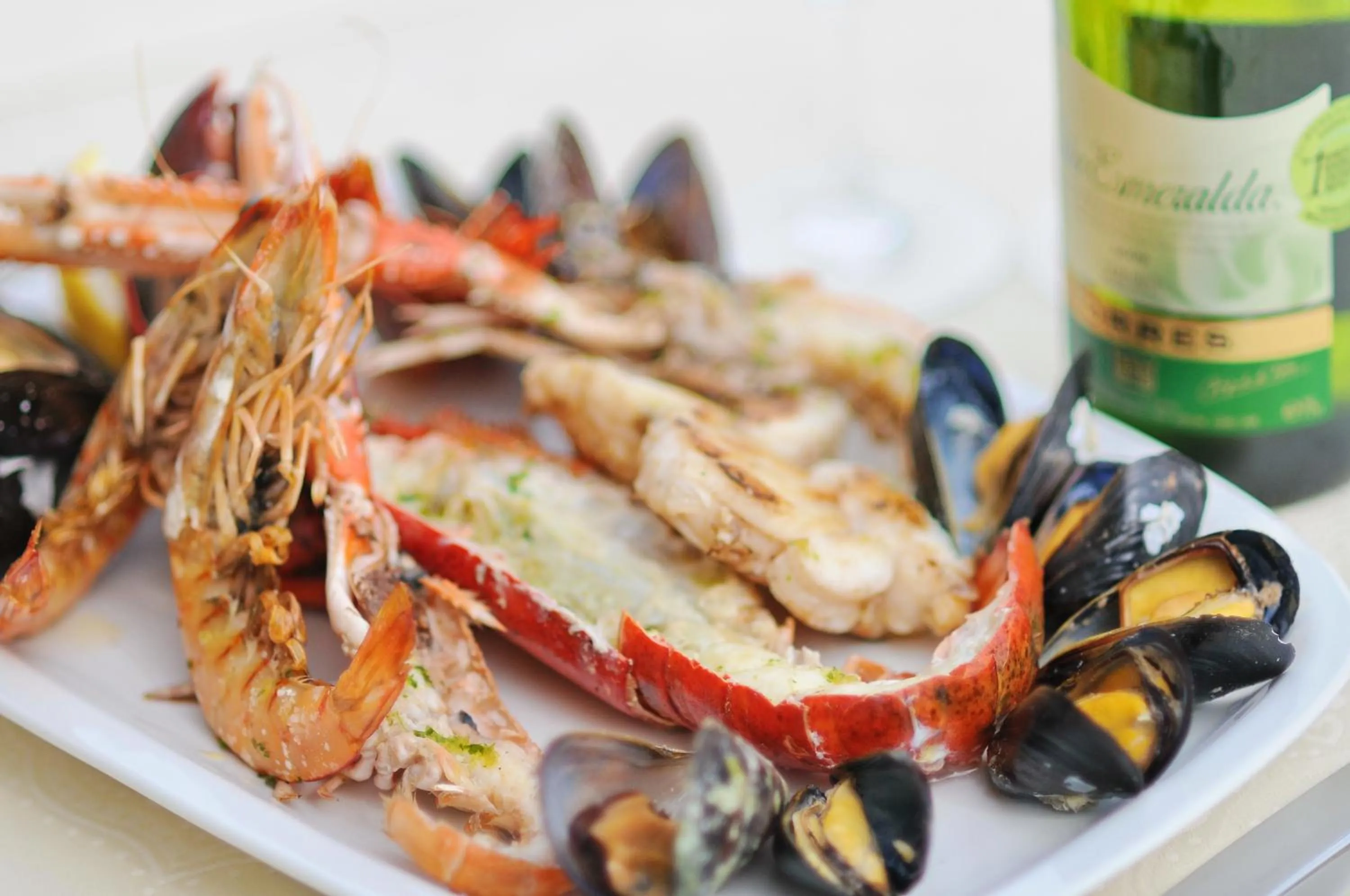 Food close-up in Hotel Palace Marina Dinevi