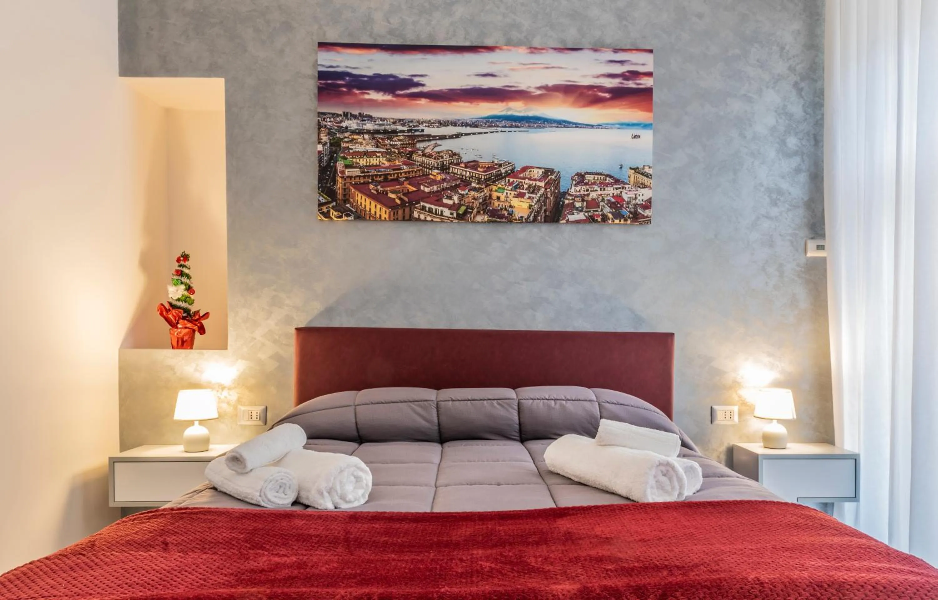 Bedroom, Bed in La Casina Rossa