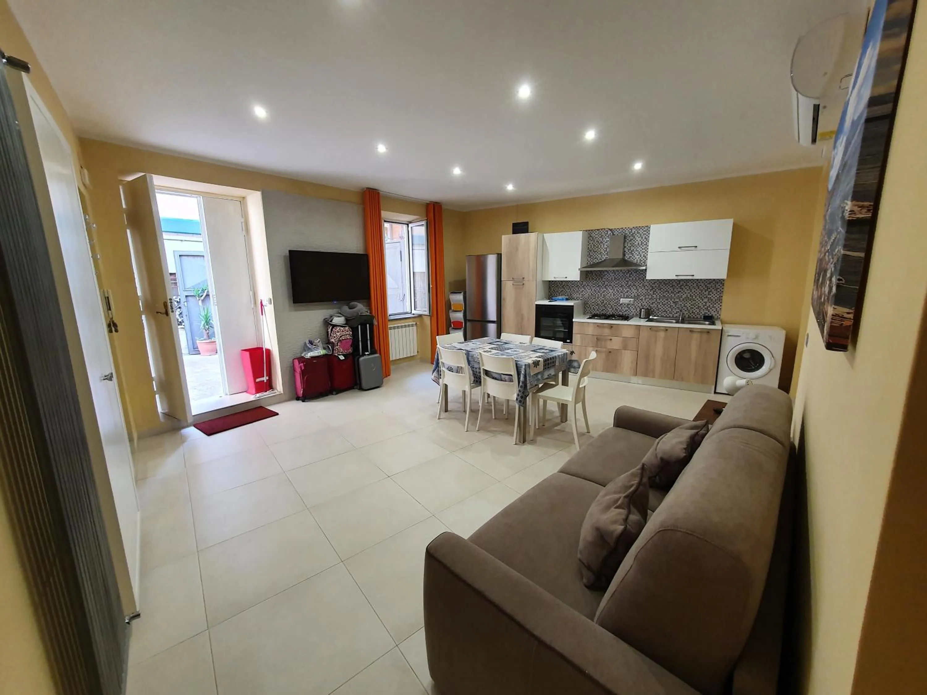 Living room in La Casina Rossa