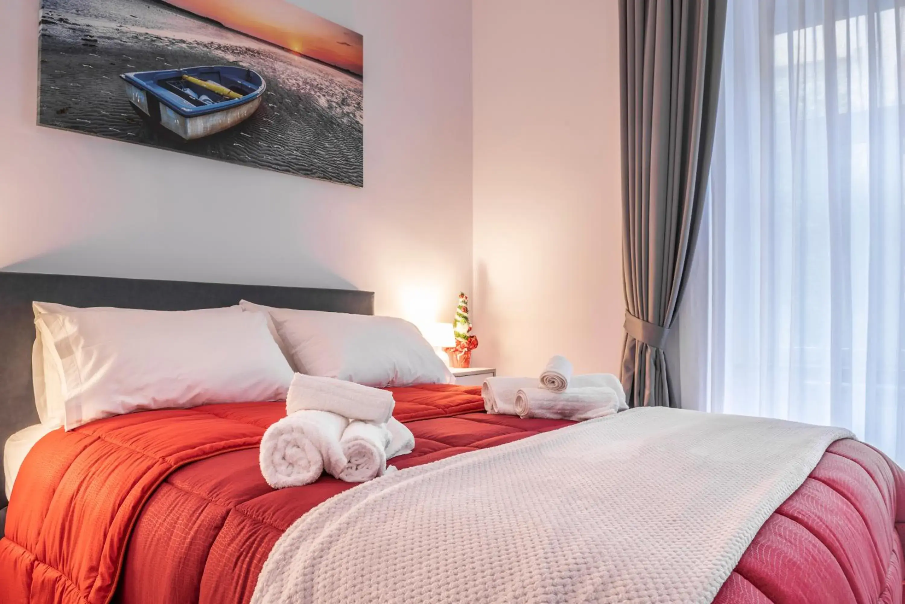 Bedroom, Bed in La Casina Rossa Bedroom, Bed in La Casina Rossa