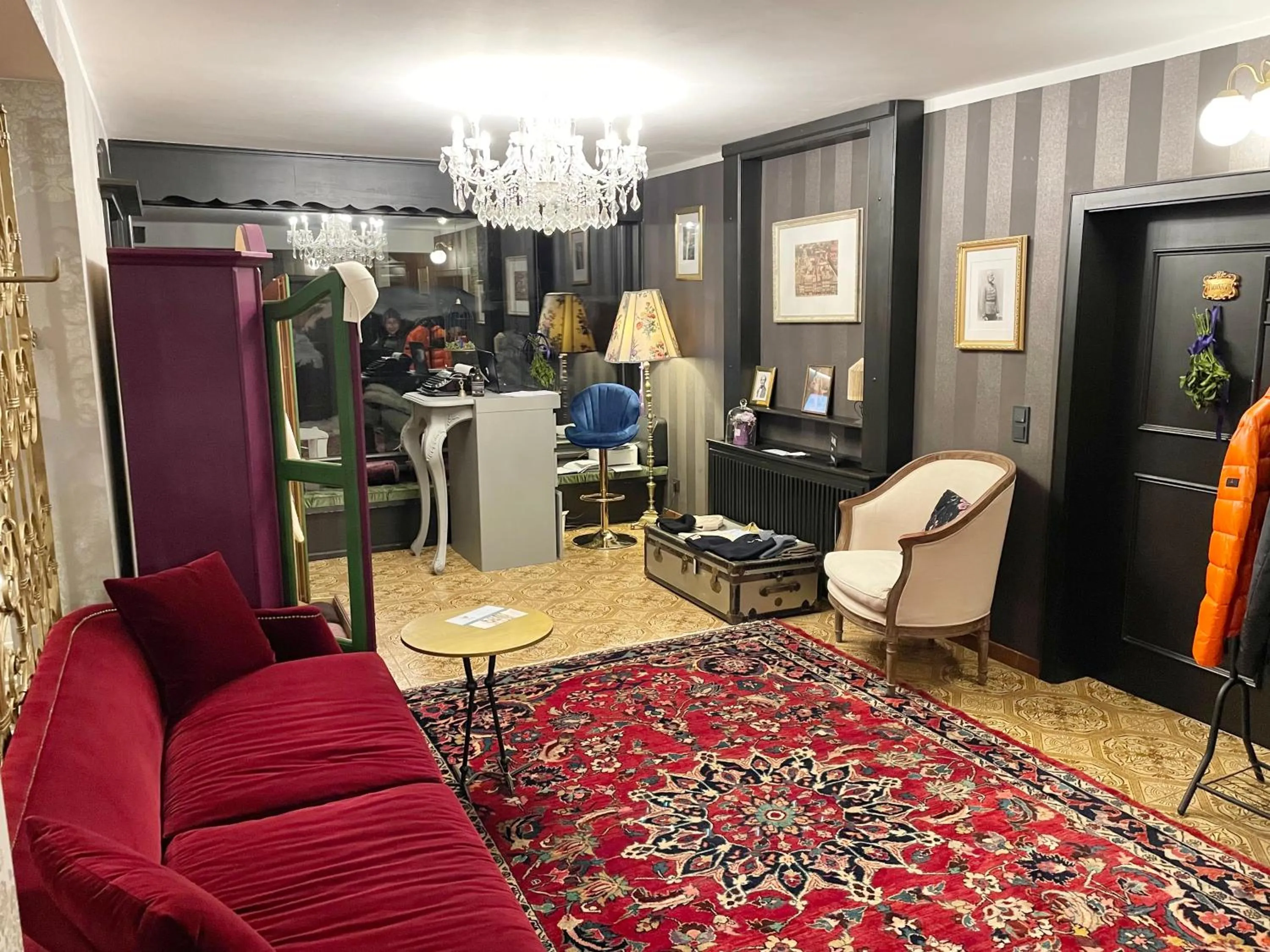 Lobby or reception in VILLA OXA - Boutique Design Hotel