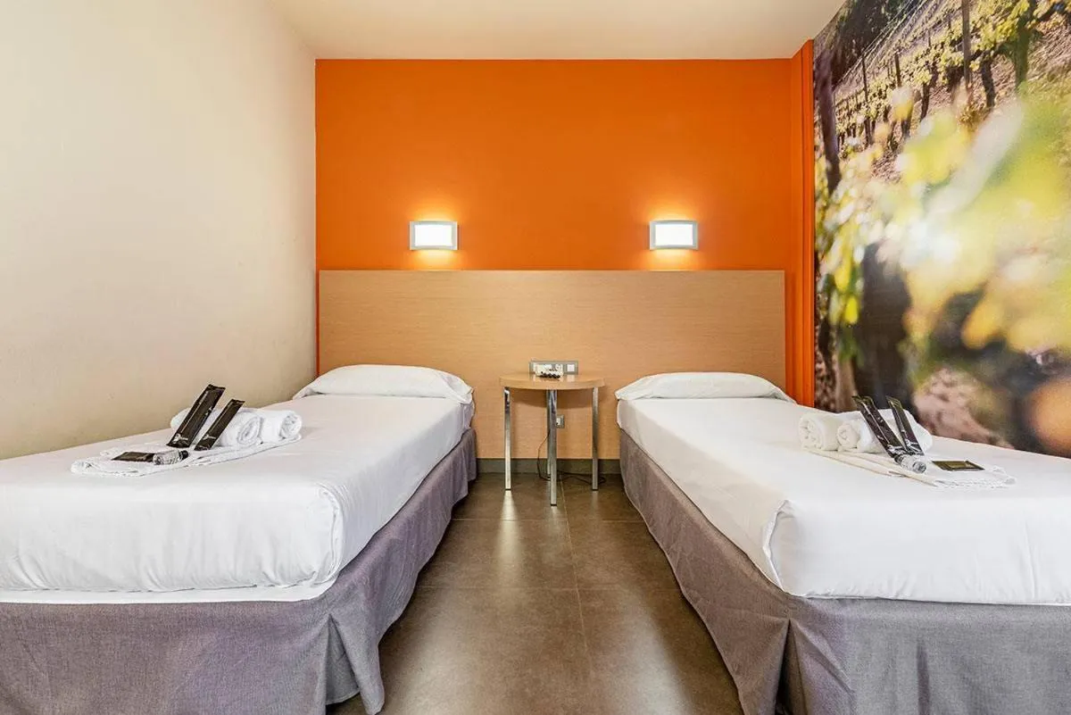 Bed in Hotel Pere III El Gran