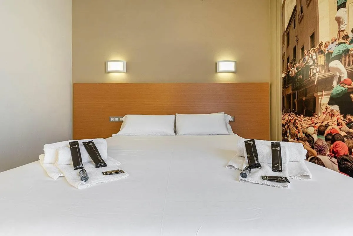 Bed in Hotel Pere III El Gran