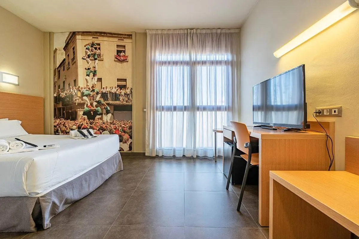 Bed in Hotel Pere III El Gran