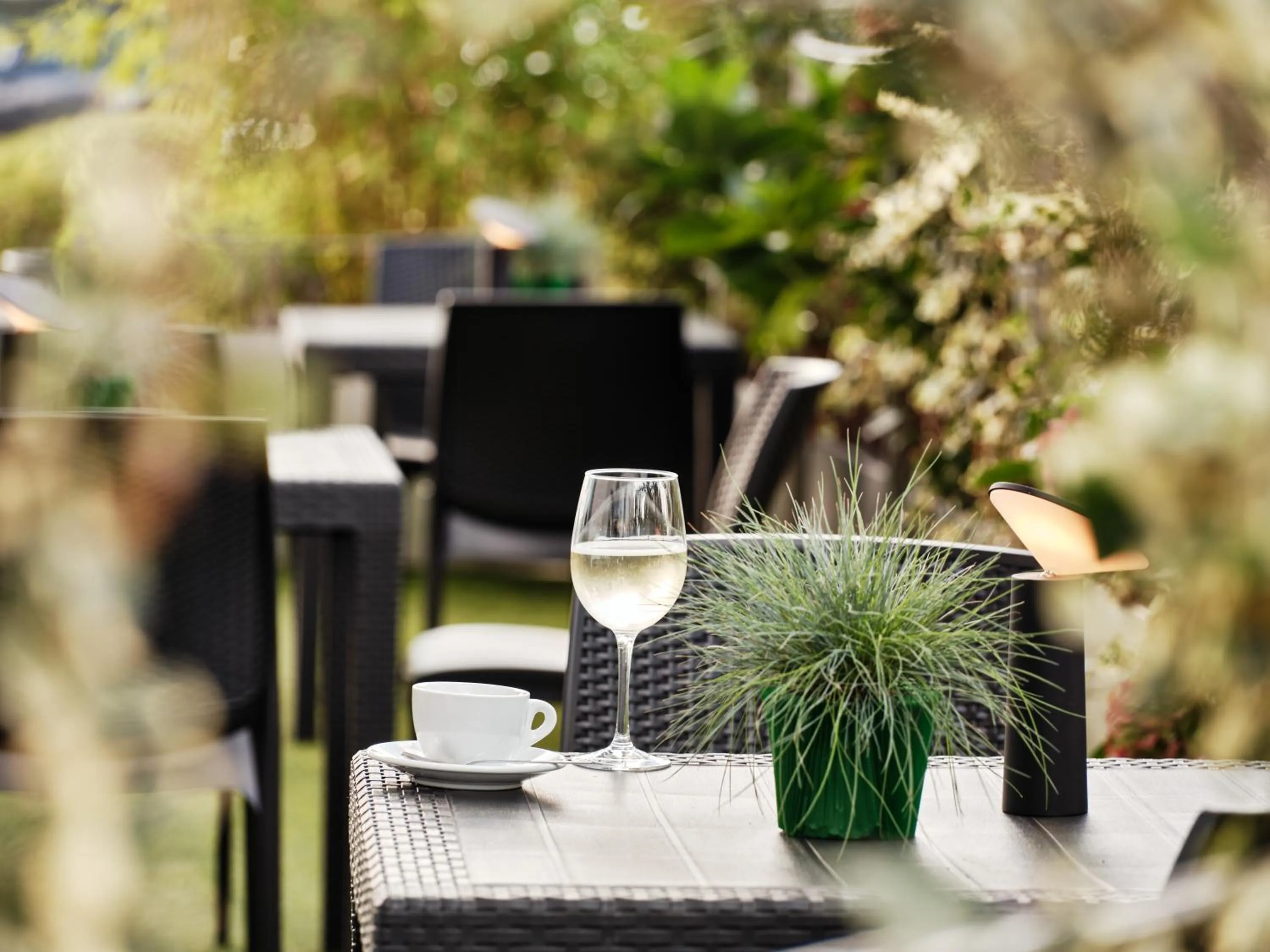 Garden in Holiday Inn Express Milan-Malpensa Airport by IHG