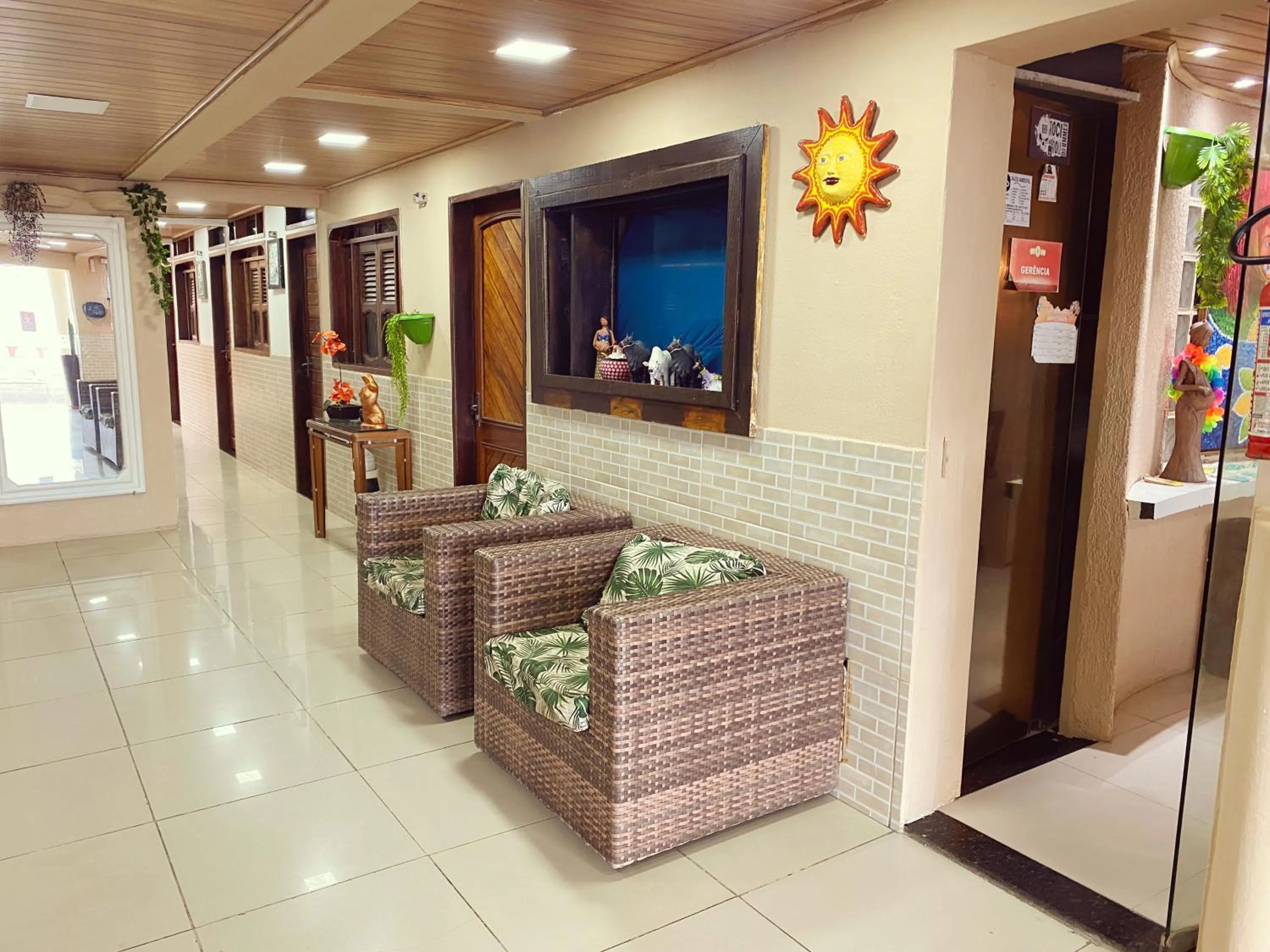 Lobby or reception in Hotel 5 Sóis