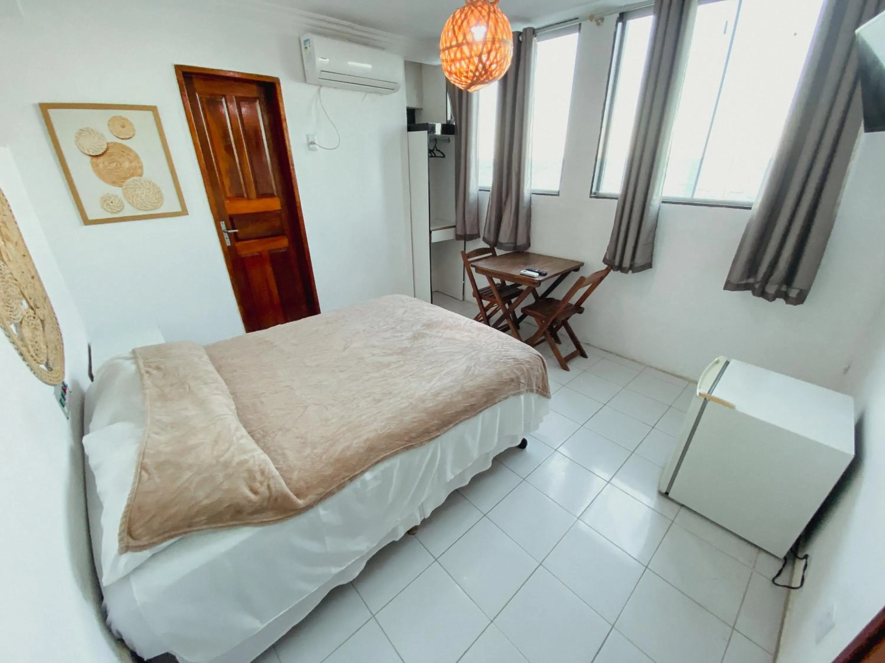 Bed in Hotel 5 Sóis