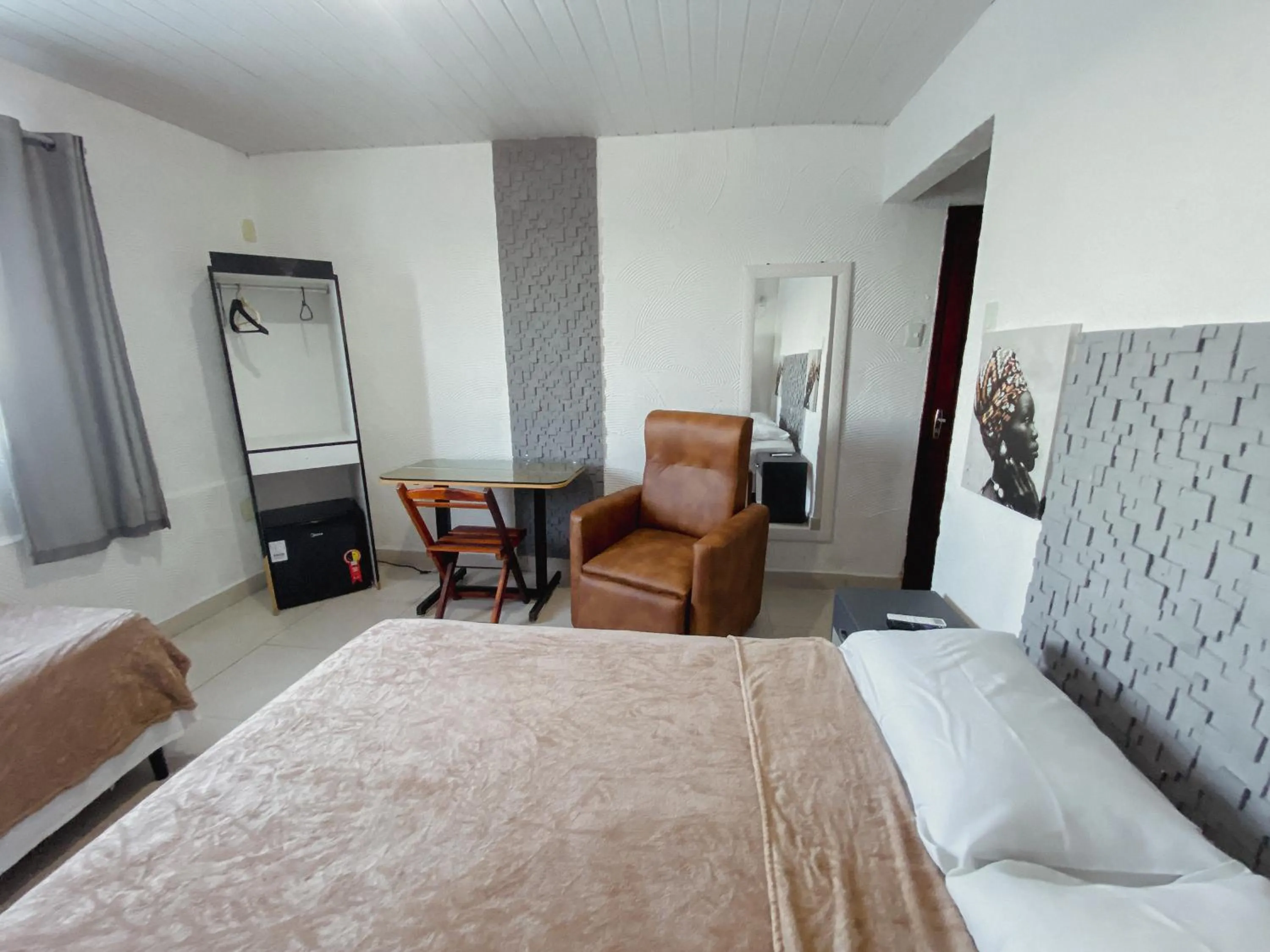 Bed in Hotel 5 Sóis