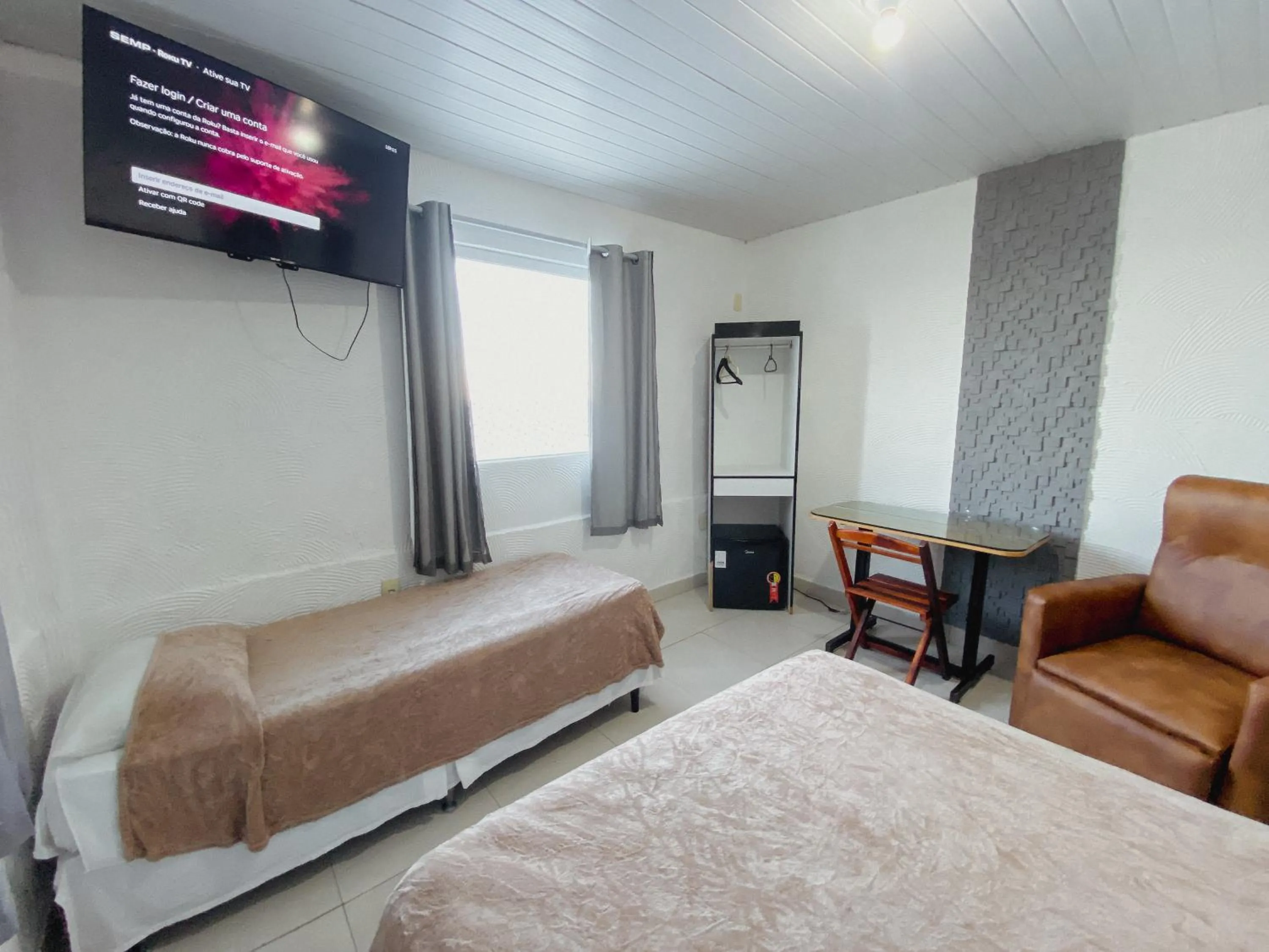 Bed in Hotel 5 Sóis