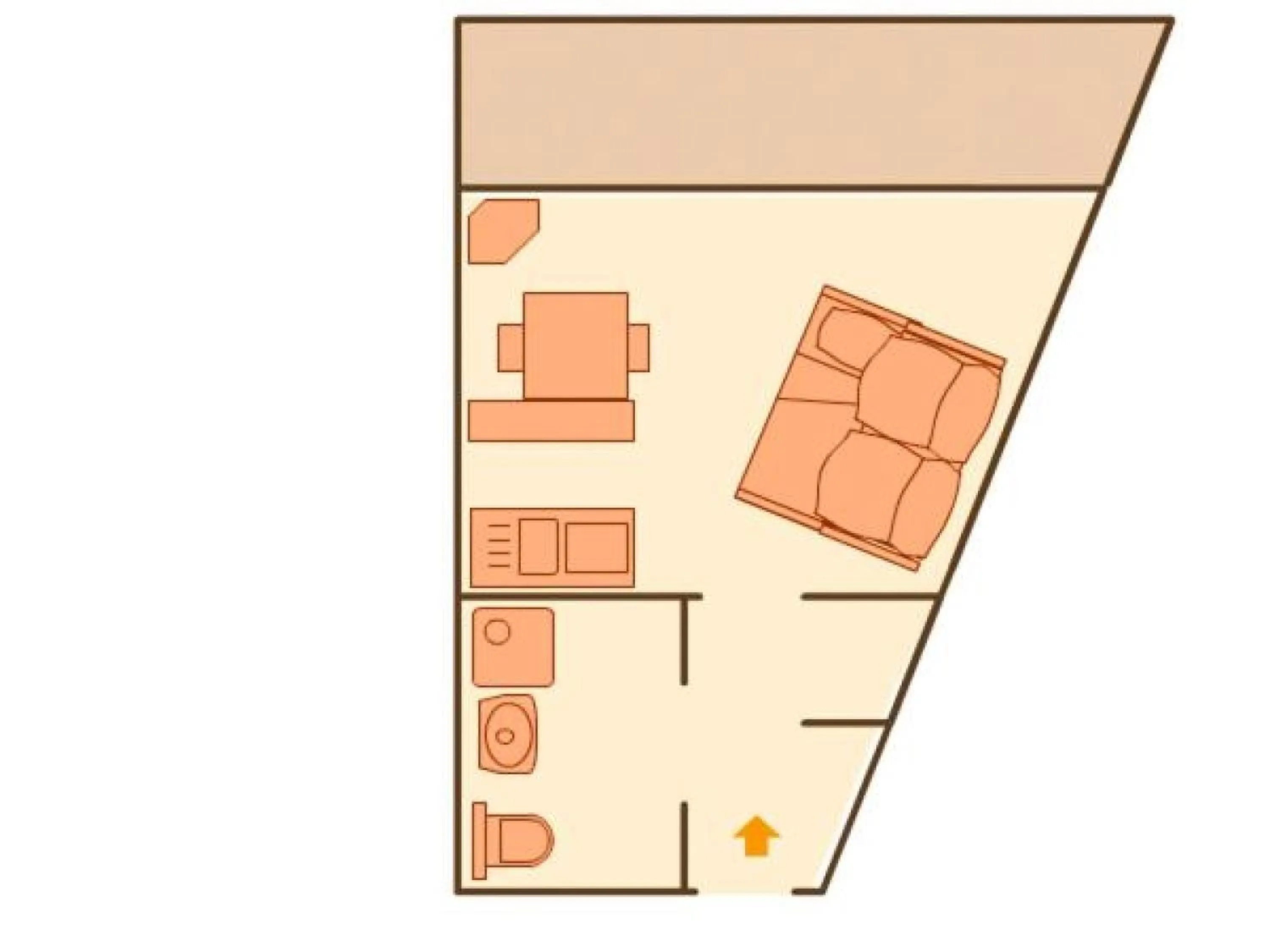 Floor plan in Résidence Le Chamois d'Or