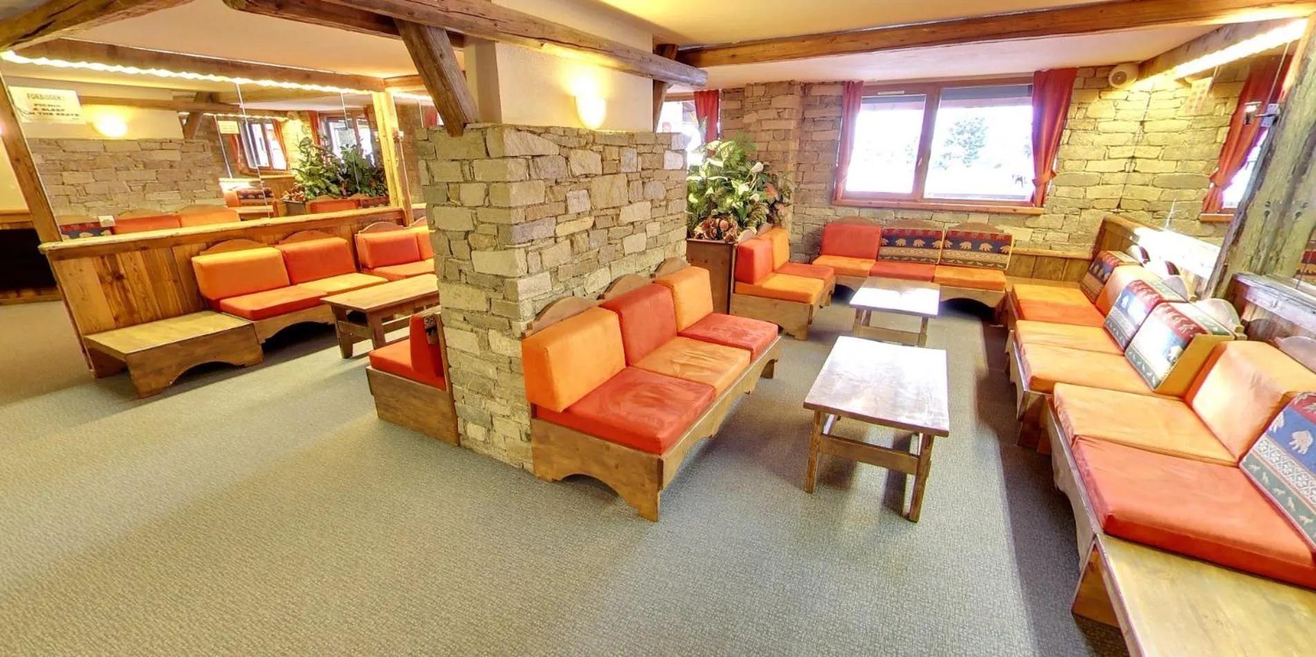 Living room in Résidence Le Chamois d'Or