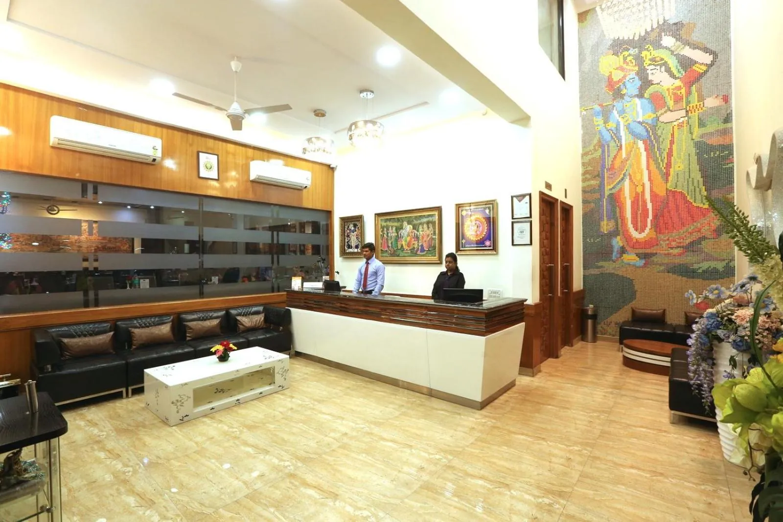 Staff in Hotel Kridha Residency - Opposite Prem Mandir Vrindavan