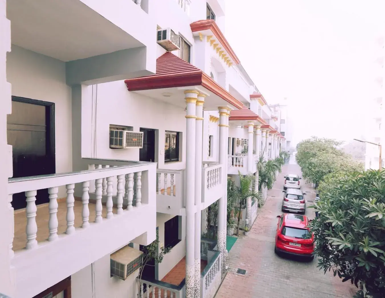 Property building in Hotel Kridha Residency - Opposite Prem Mandir Vrindavan Property building in Hotel Kridha Residency - Opposite Prem Mandir Vrindavan