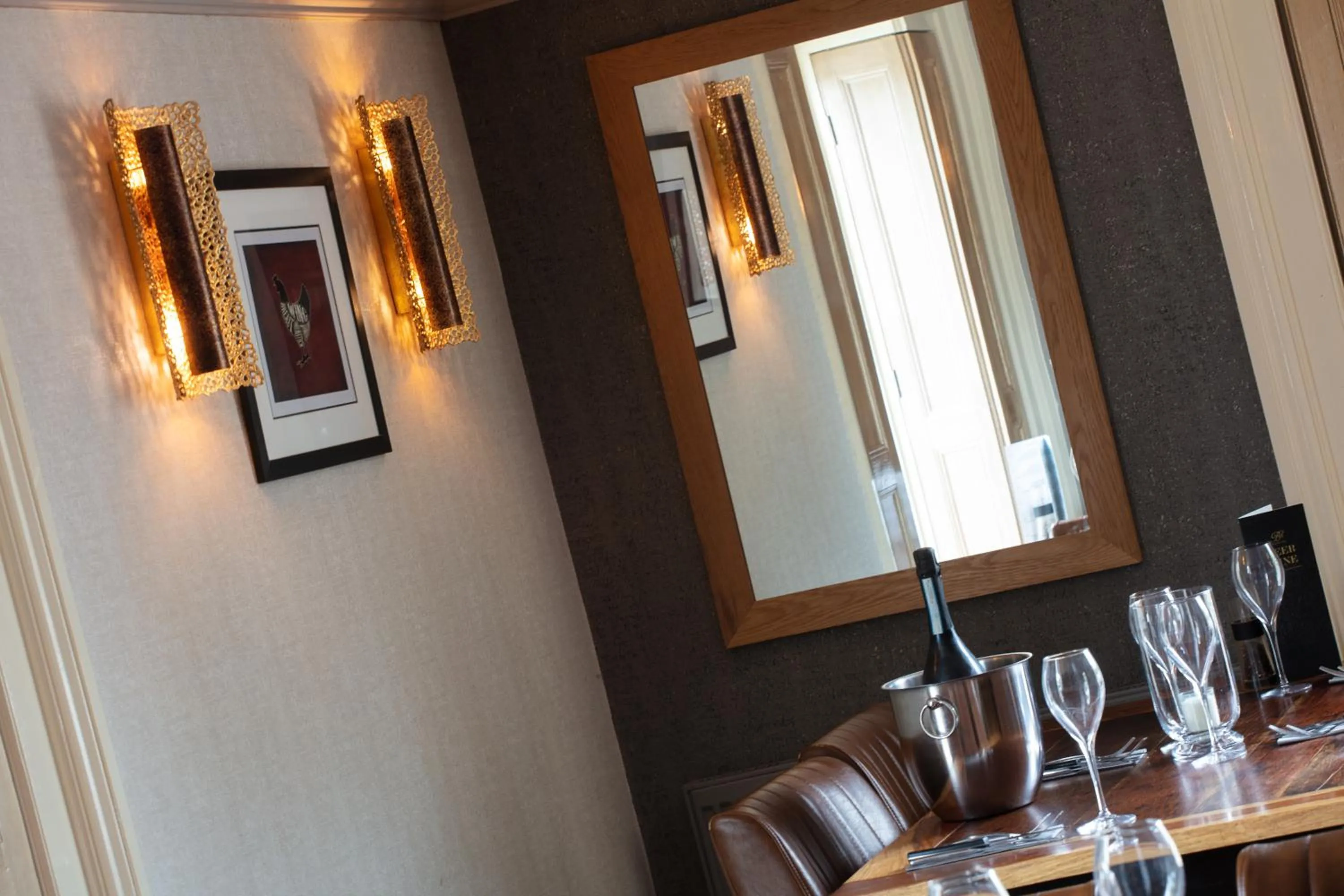 Dining area in Broom Hall Inn
