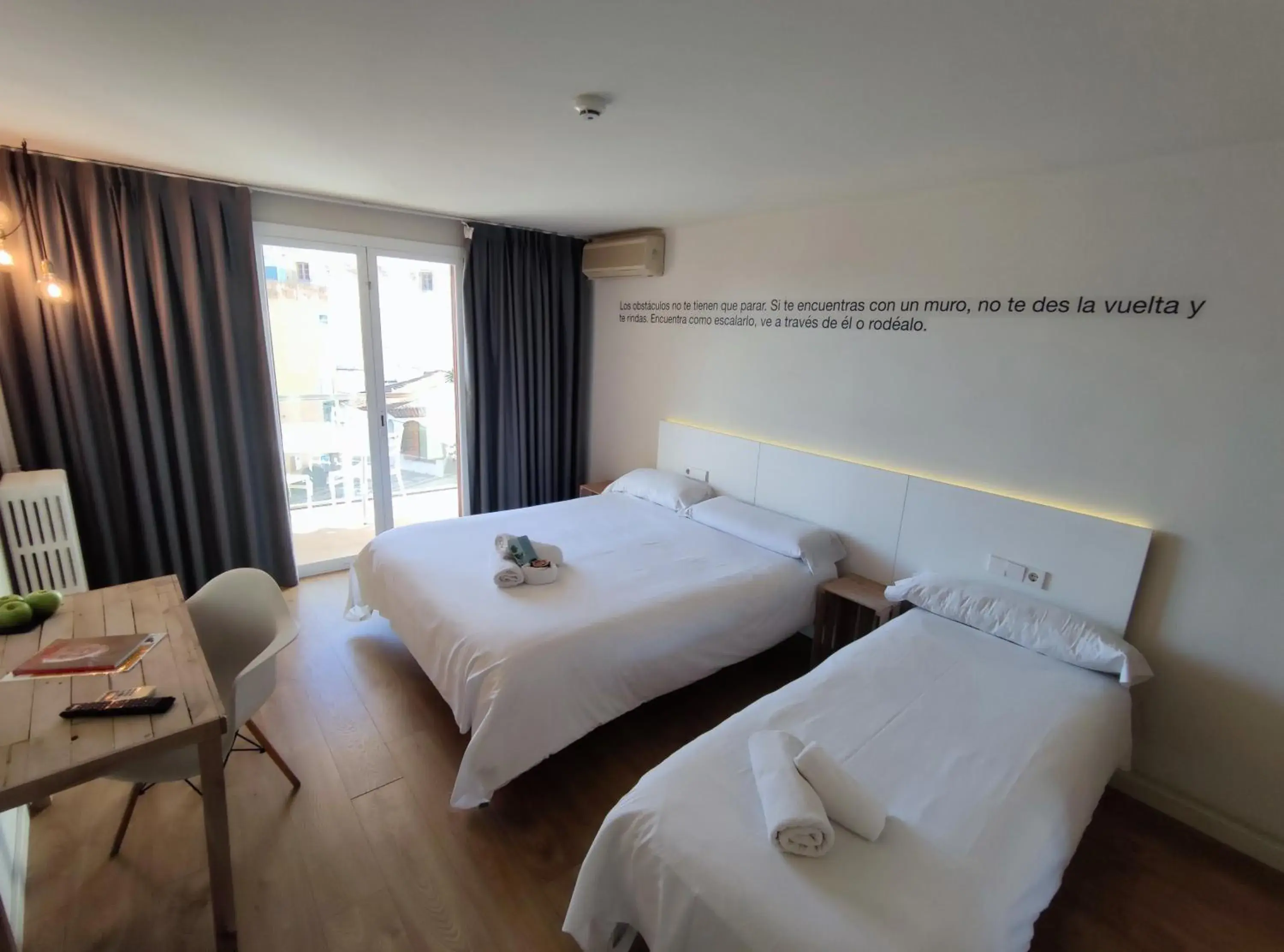 Photo of the whole room, Bed in Dynamic Hotels Caldetes Barcelona Photo of the whole room, Bed in Dynamic Hotels Caldetes Barcelona