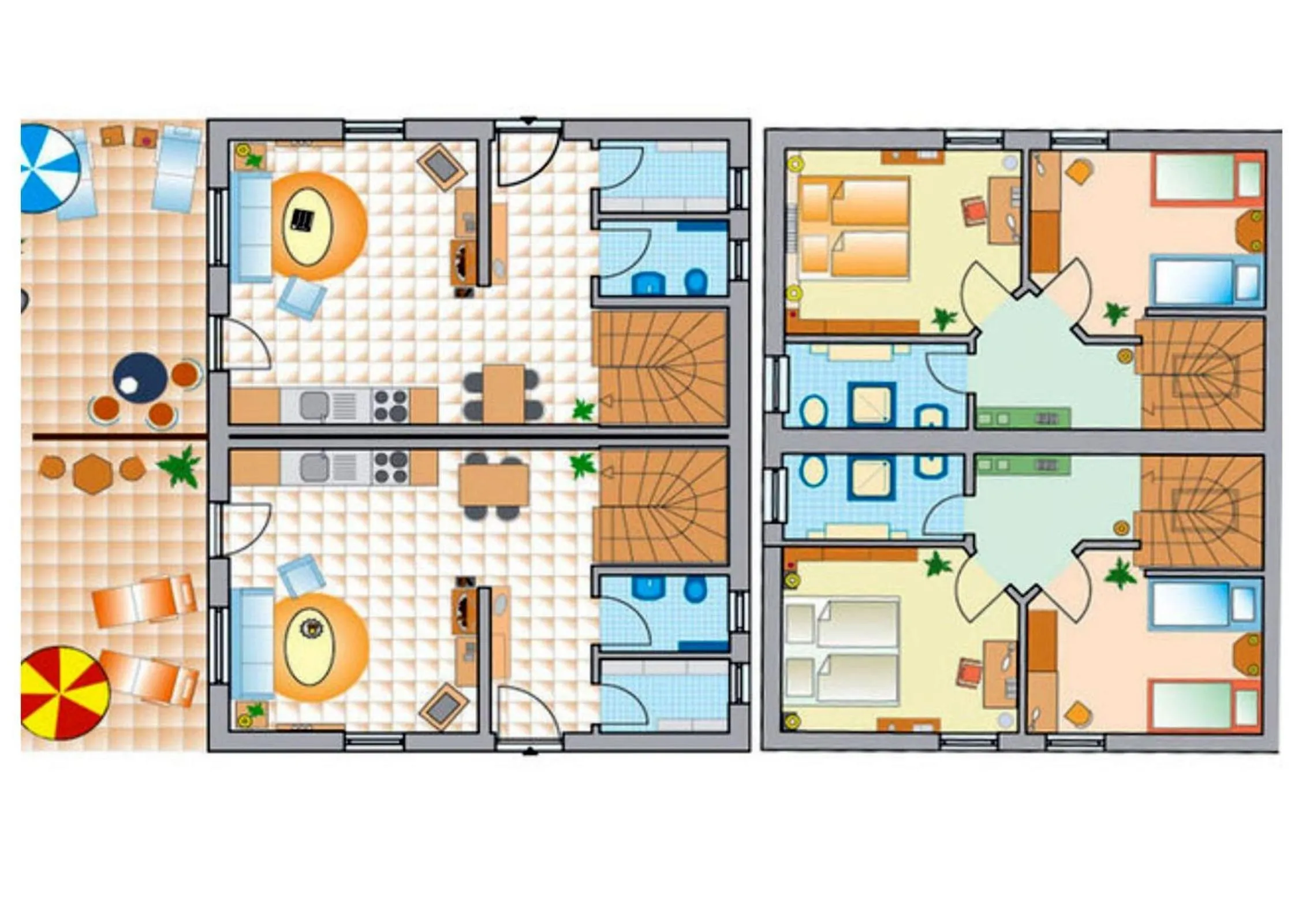 Floor plan in Ferienhaus Küstenglück
