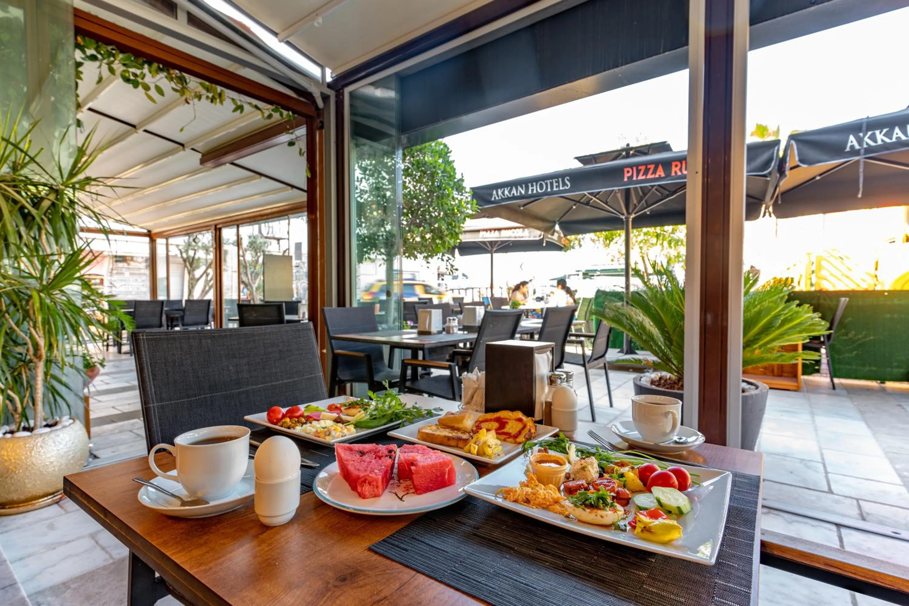 Breakfast in Akkan Hotel