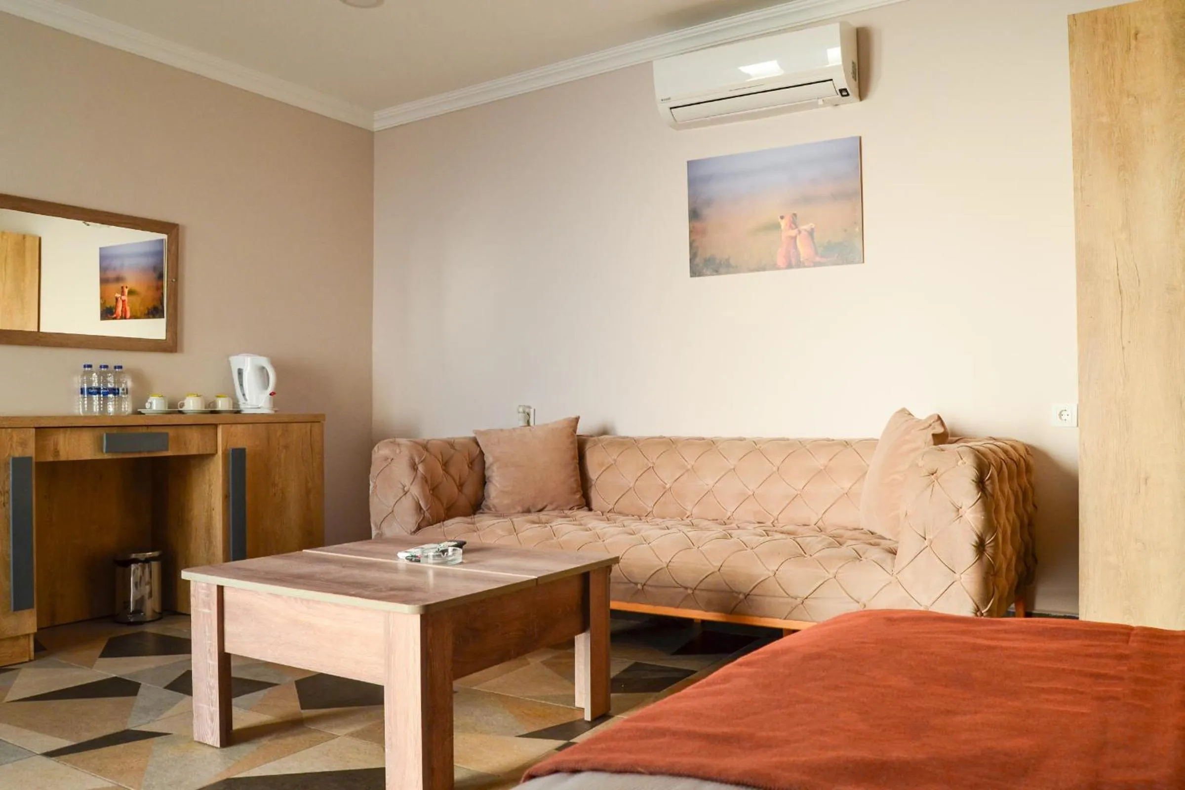 Living room in Akkan Hotel