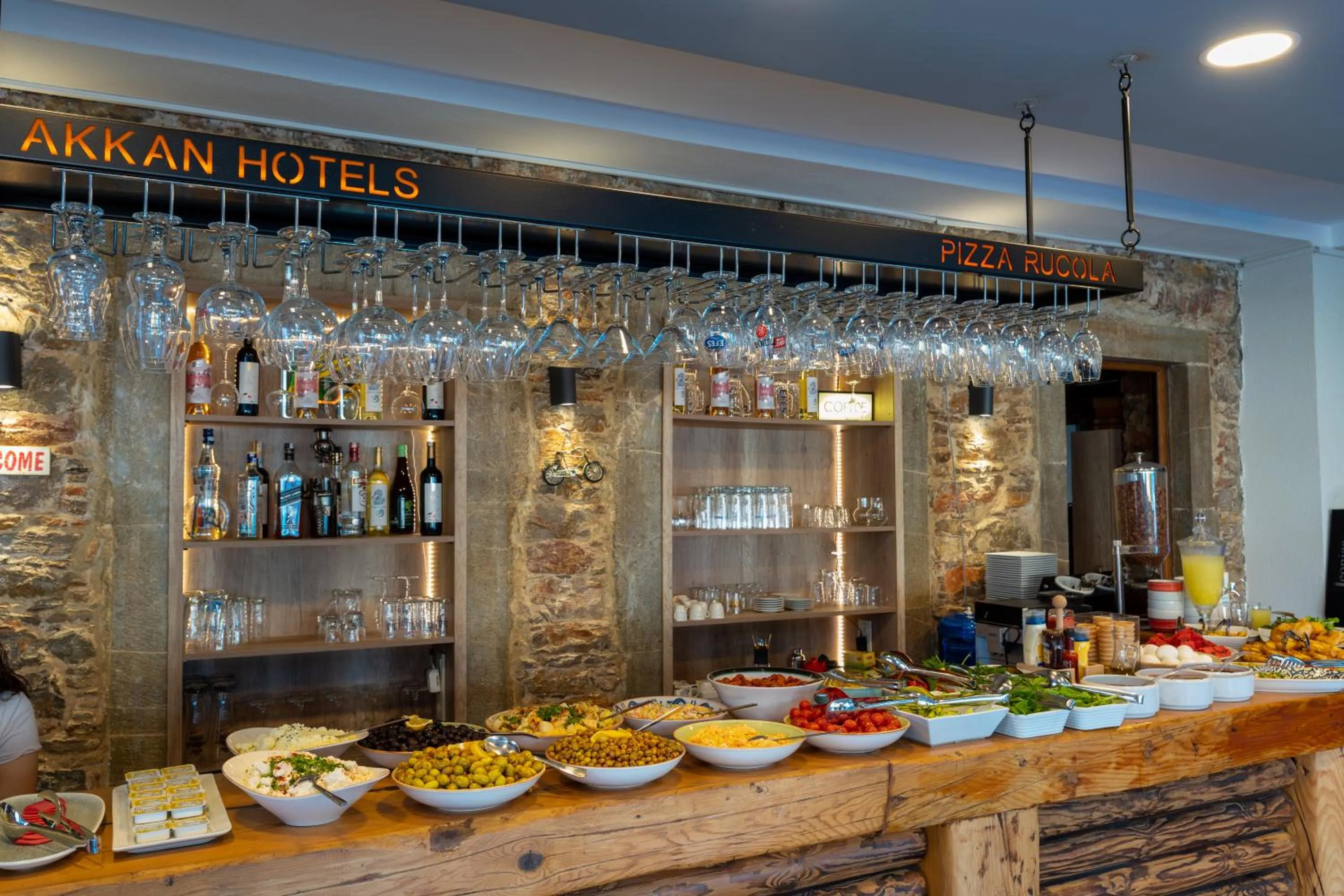 Breakfast in Akkan Hotel