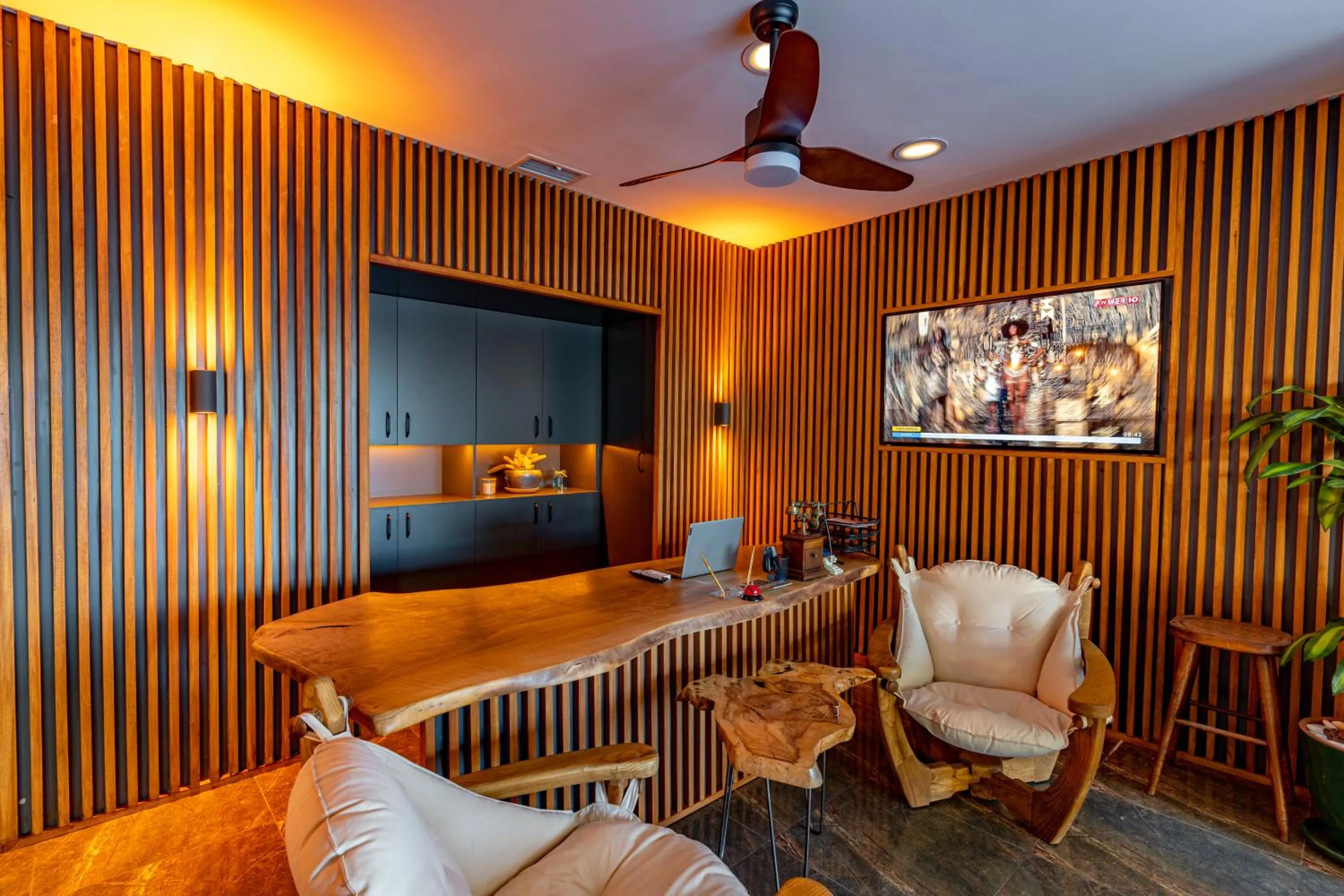 Lobby or reception in Akkan Hotel