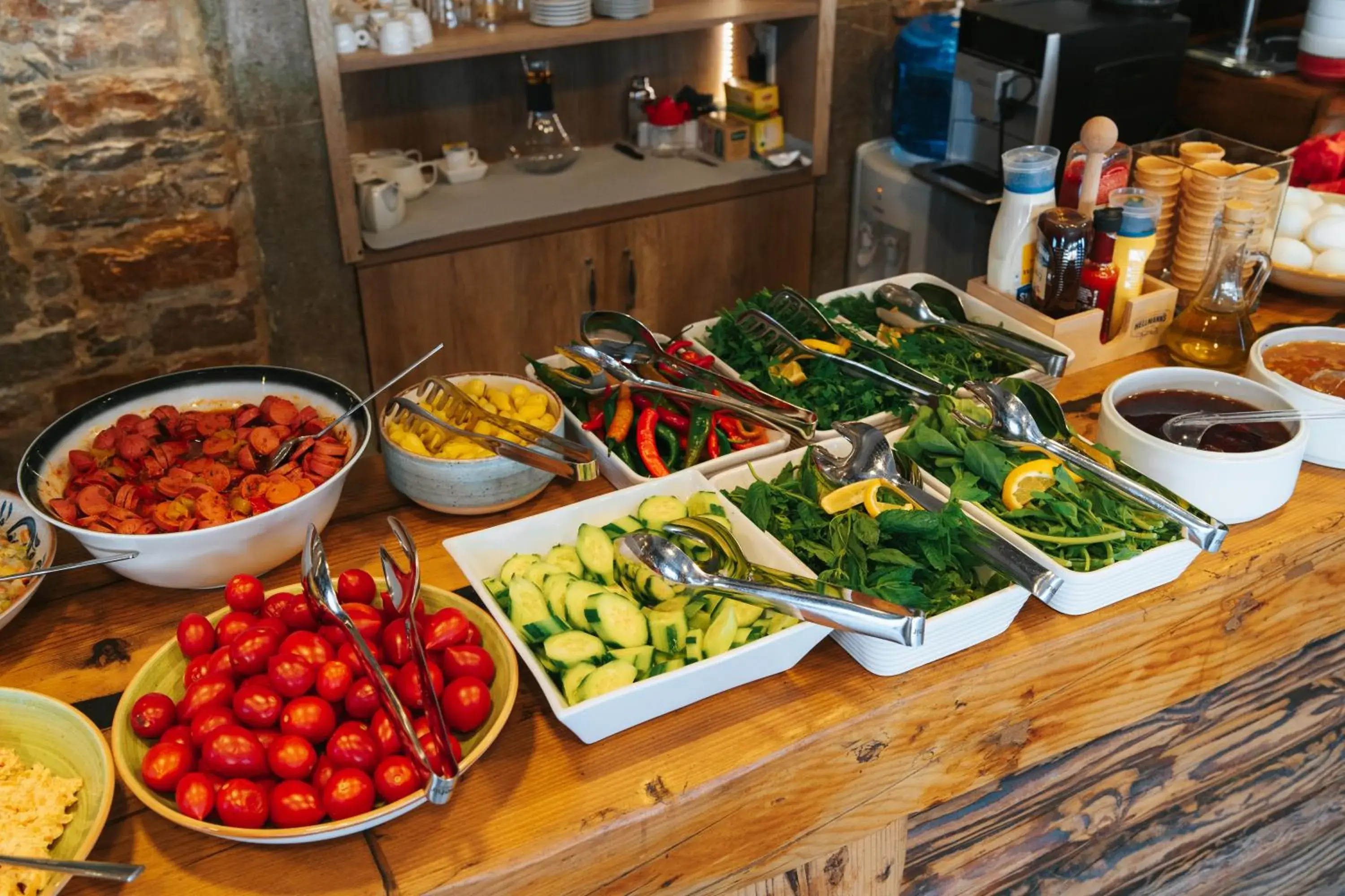 Breakfast in Akkan Hotel Breakfast in Akkan Hotel