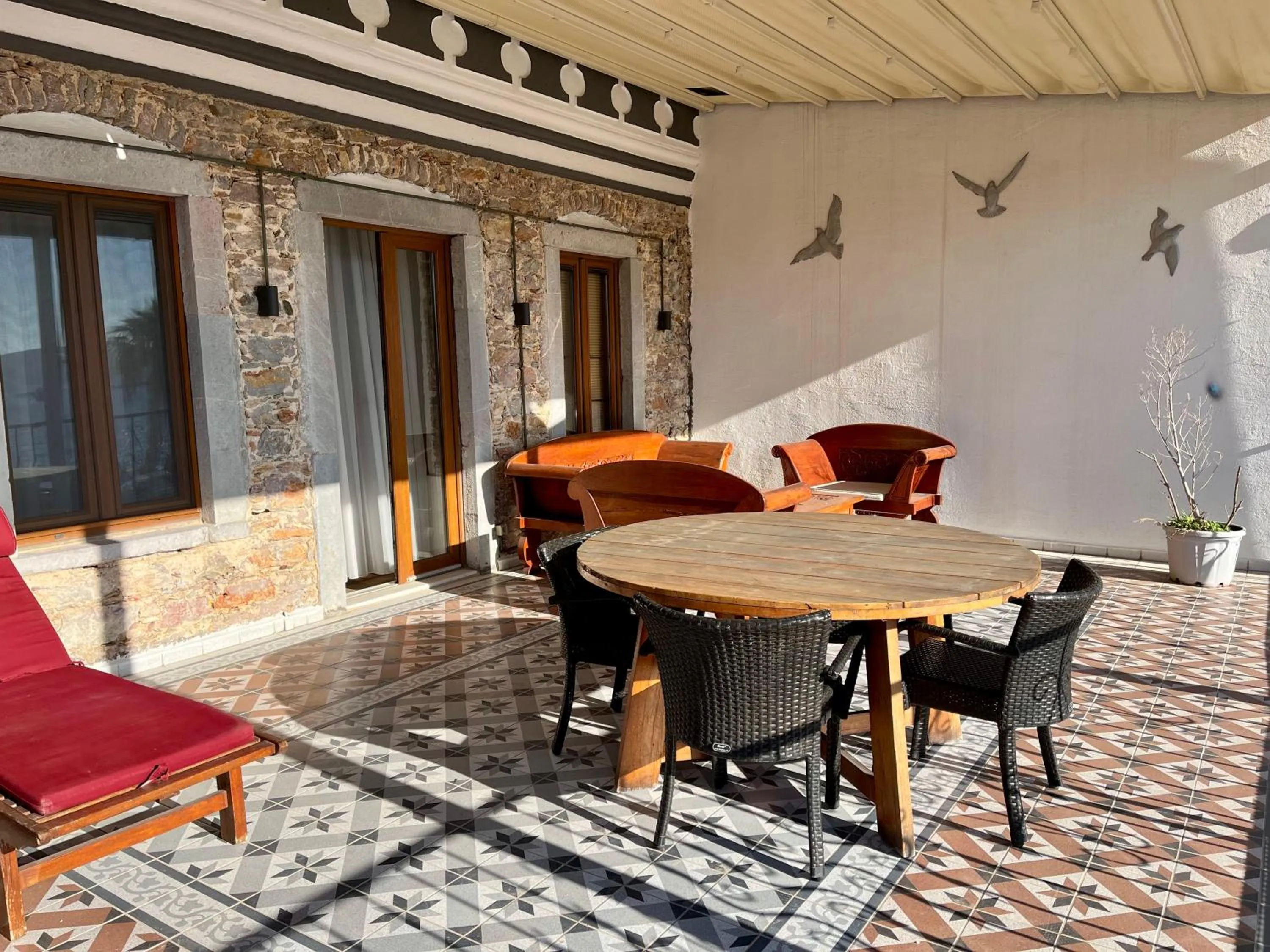 Balcony/Terrace in Akkan Hotel