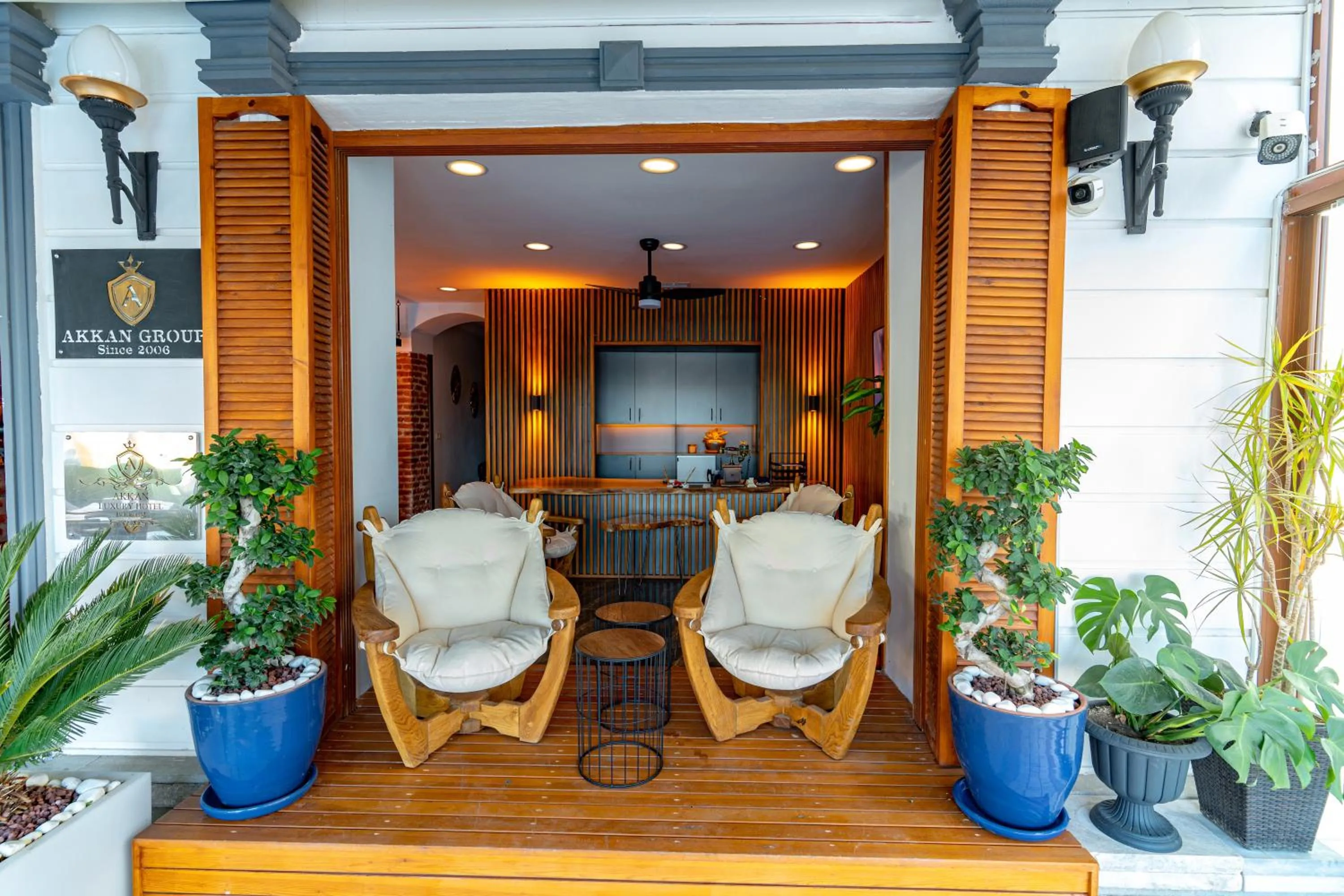 Lobby or reception in Akkan Hotel