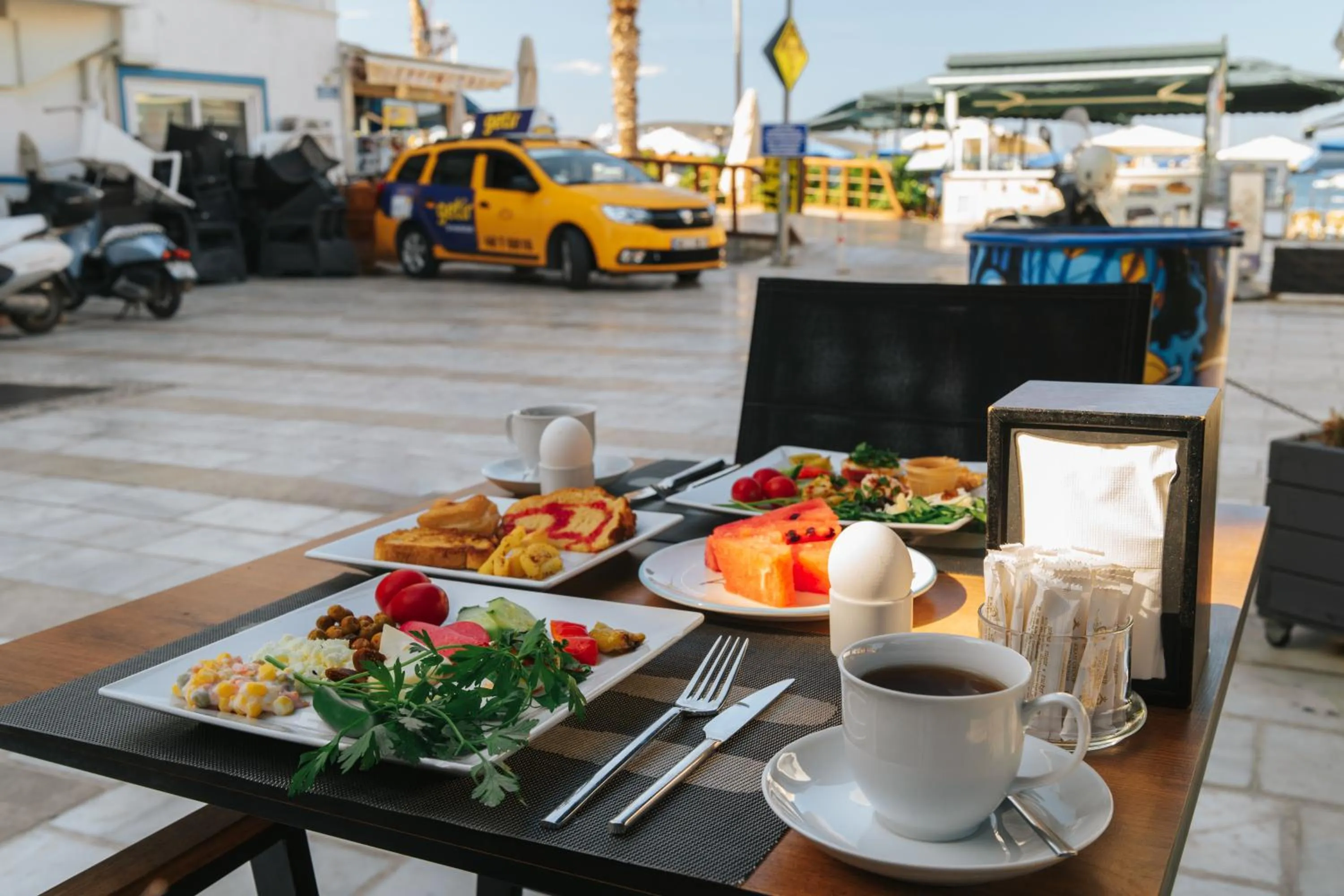 Breakfast in Akkan Hotel