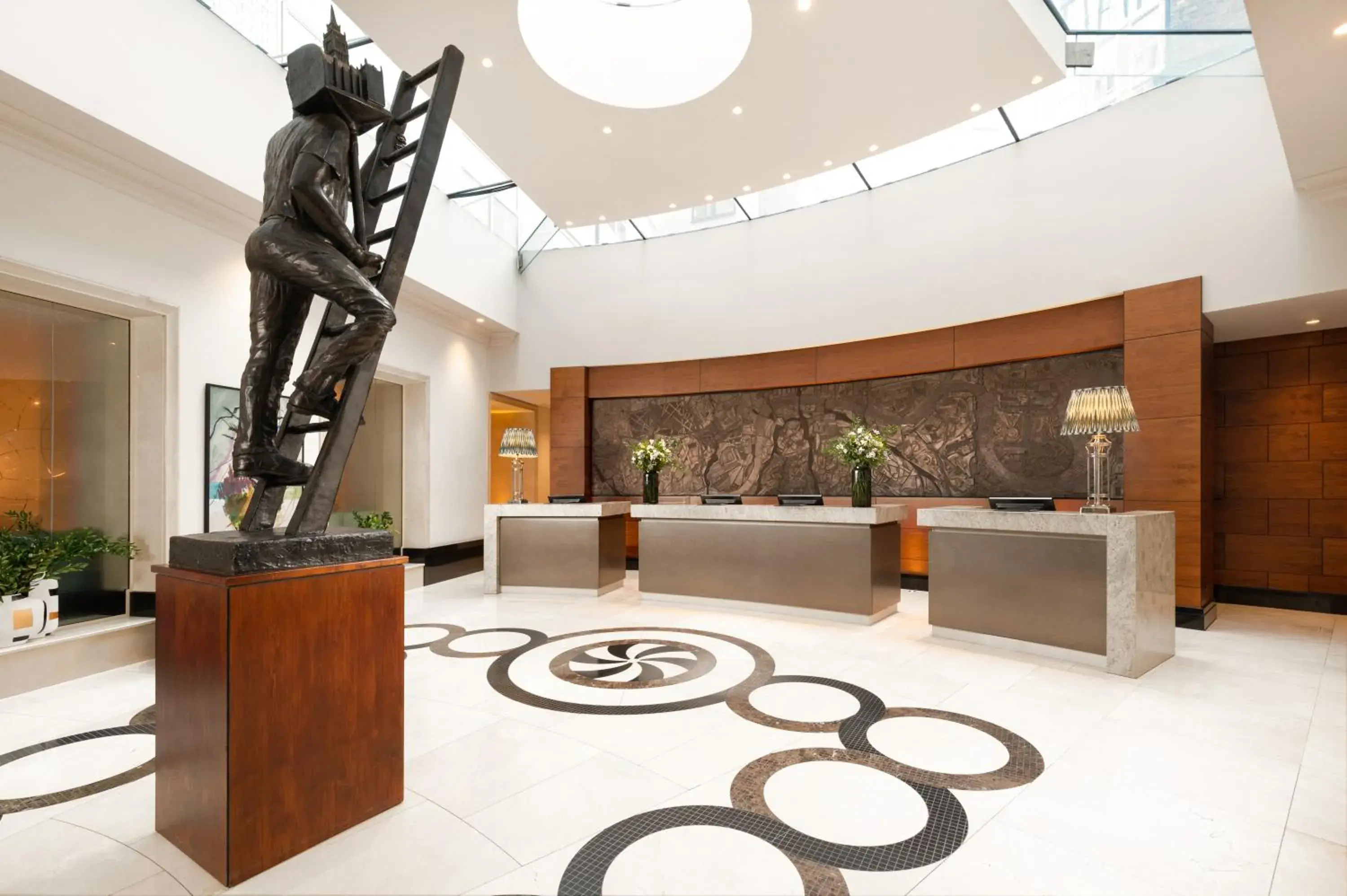 Lobby or reception in Conrad London St James Lobby or reception in Conrad London St James