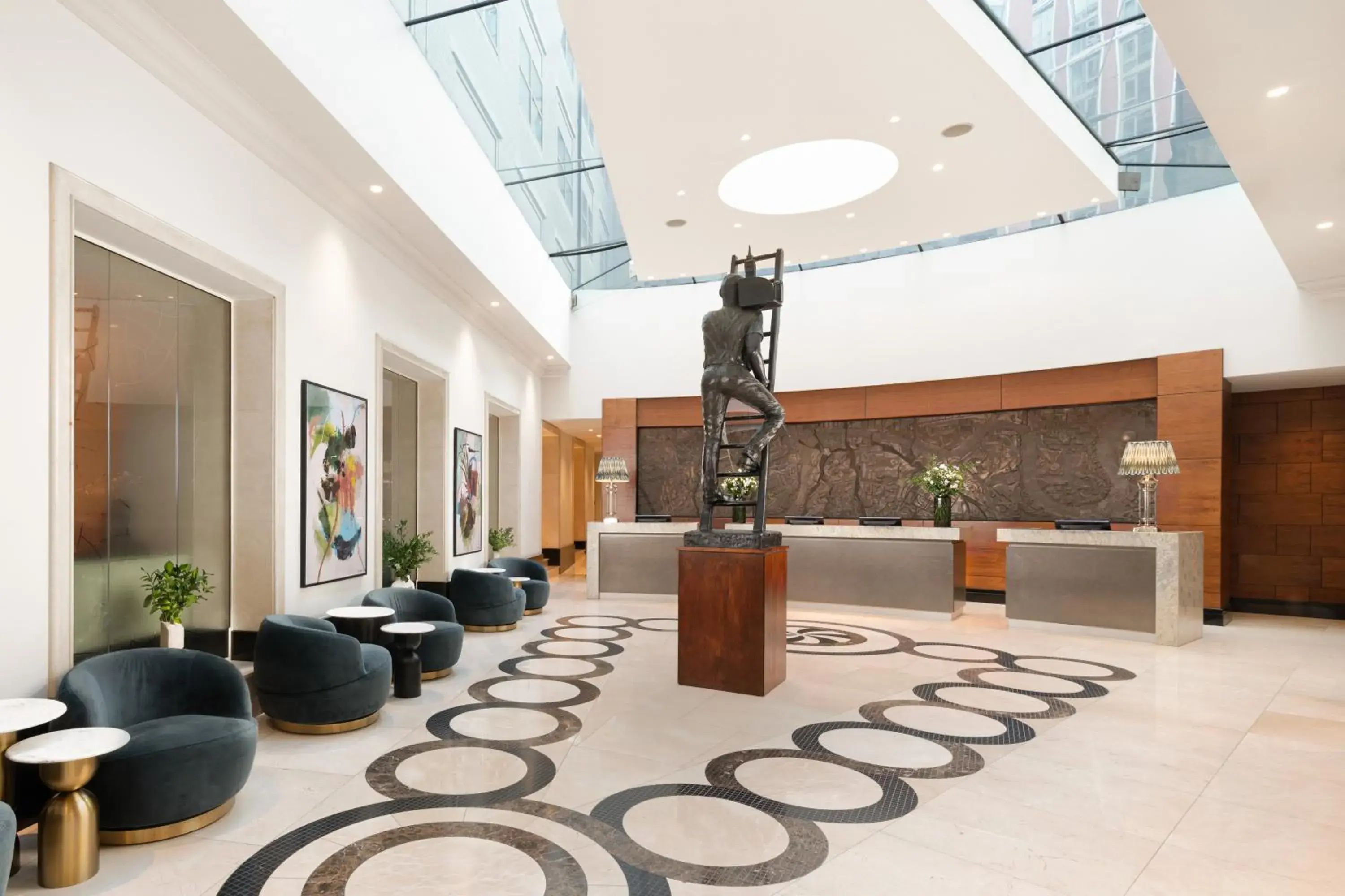 Lobby or reception in Conrad London St James Lobby or reception in Conrad London St James